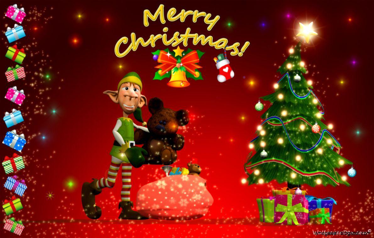 1190x760 Happy Christmas Wallpaper Free
