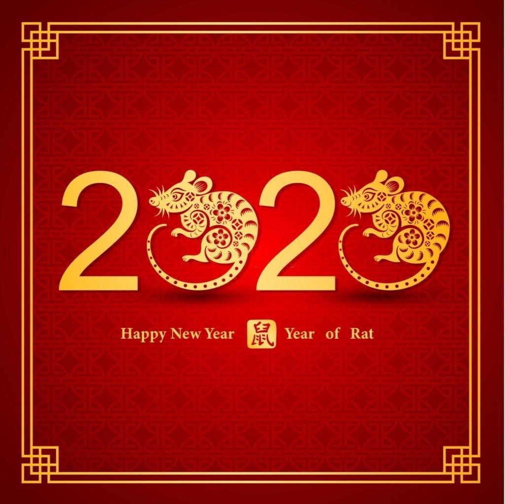 1024x1022 Happy Chinese New Year 2020 Image of Rat