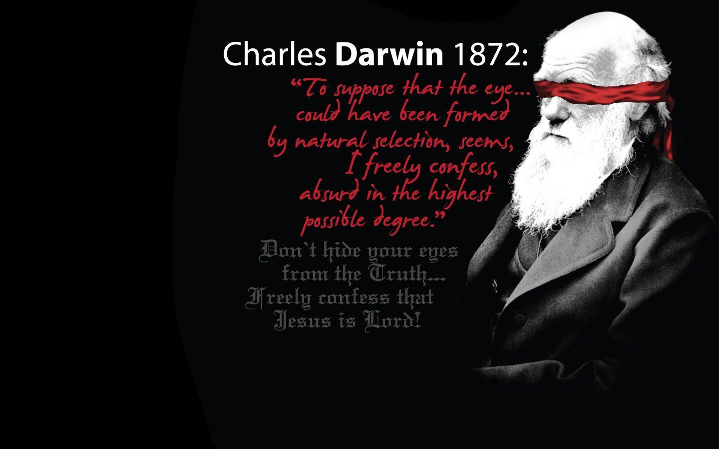1440x900 Free download Darwin was Wrong Wallpaper Christian Wallpaper