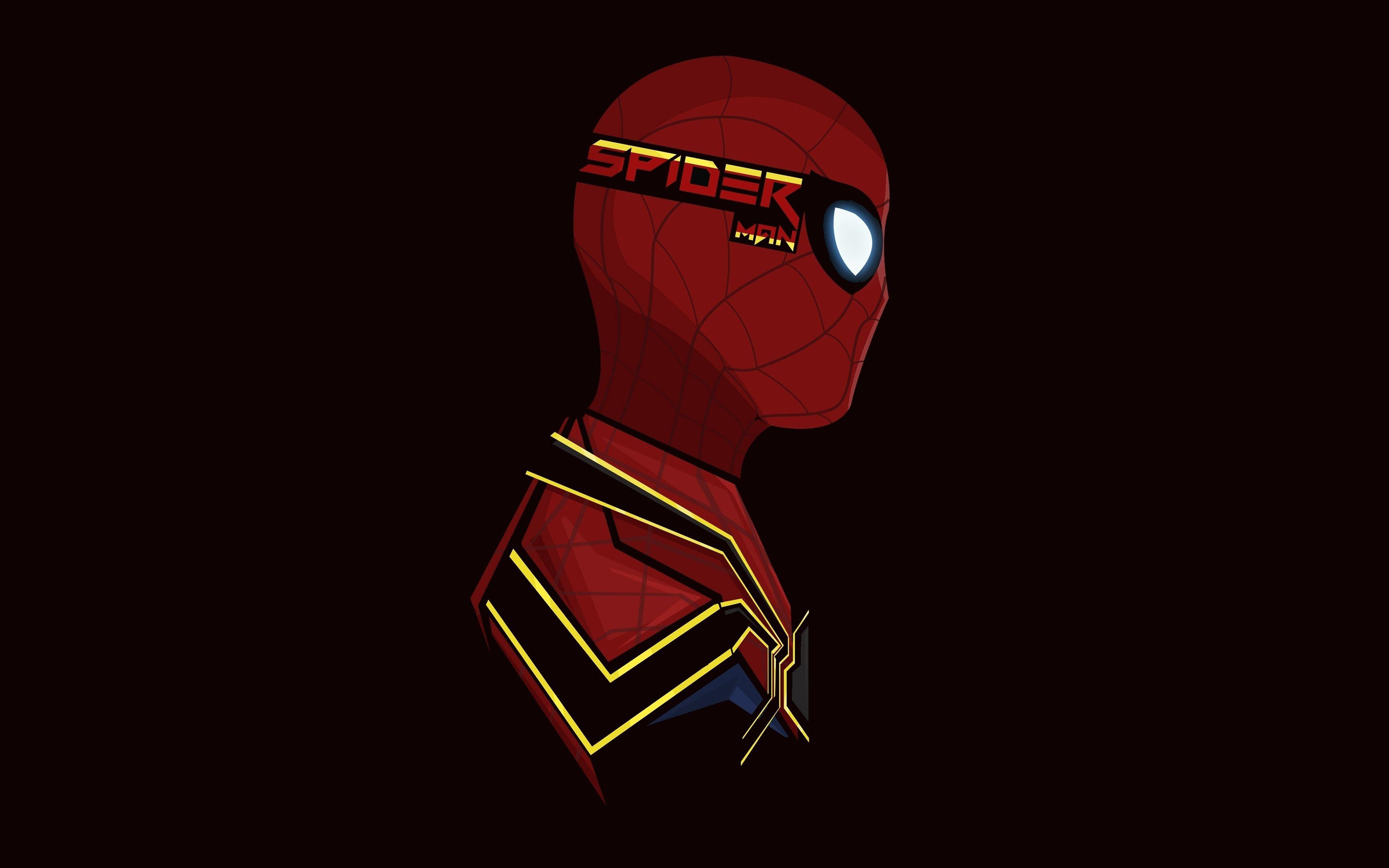 3840x2400 Spider Man Minimal Wallpaper