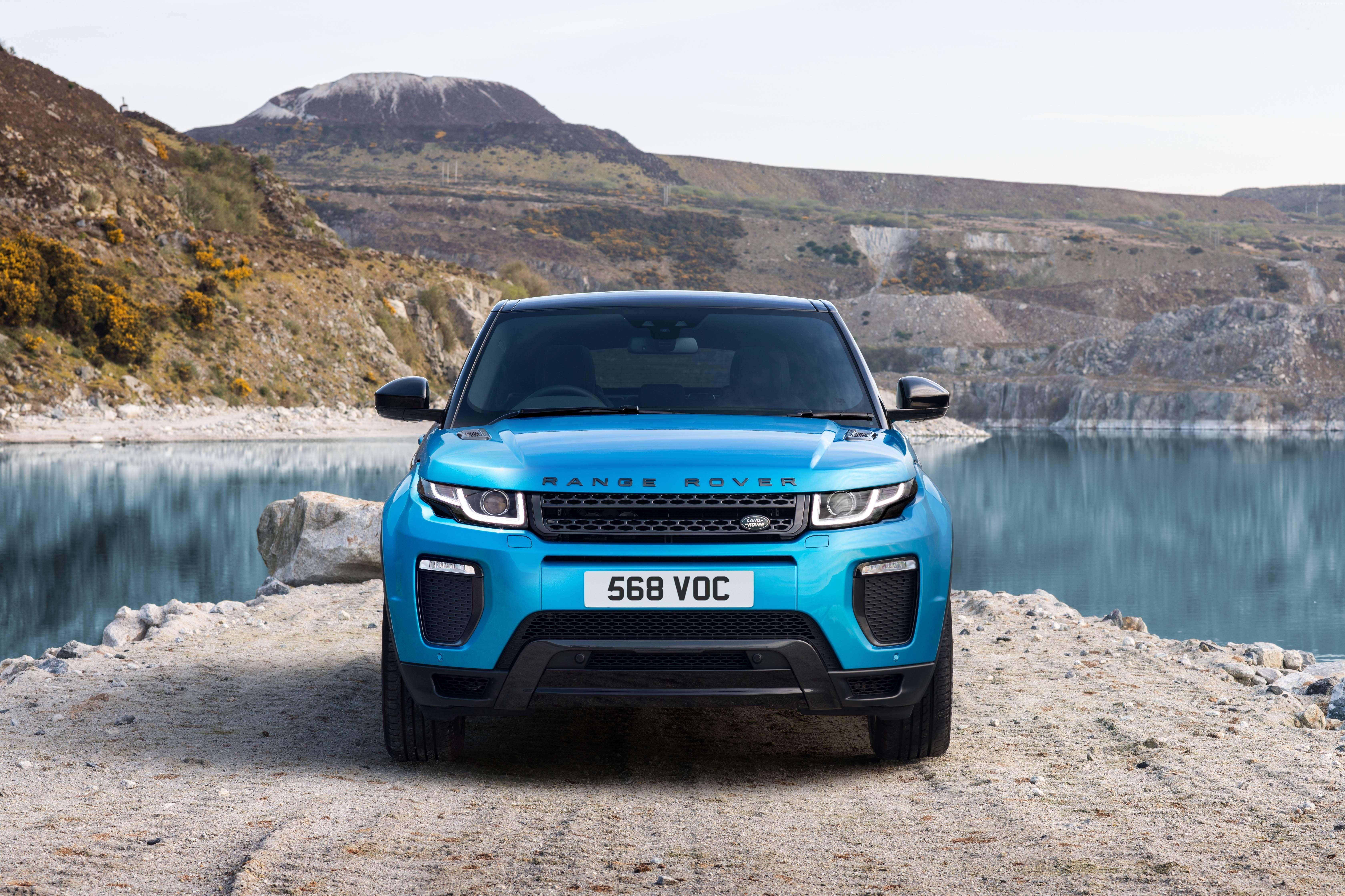 6720x4480 Blue Land Rover Range Rover HD wallpaper