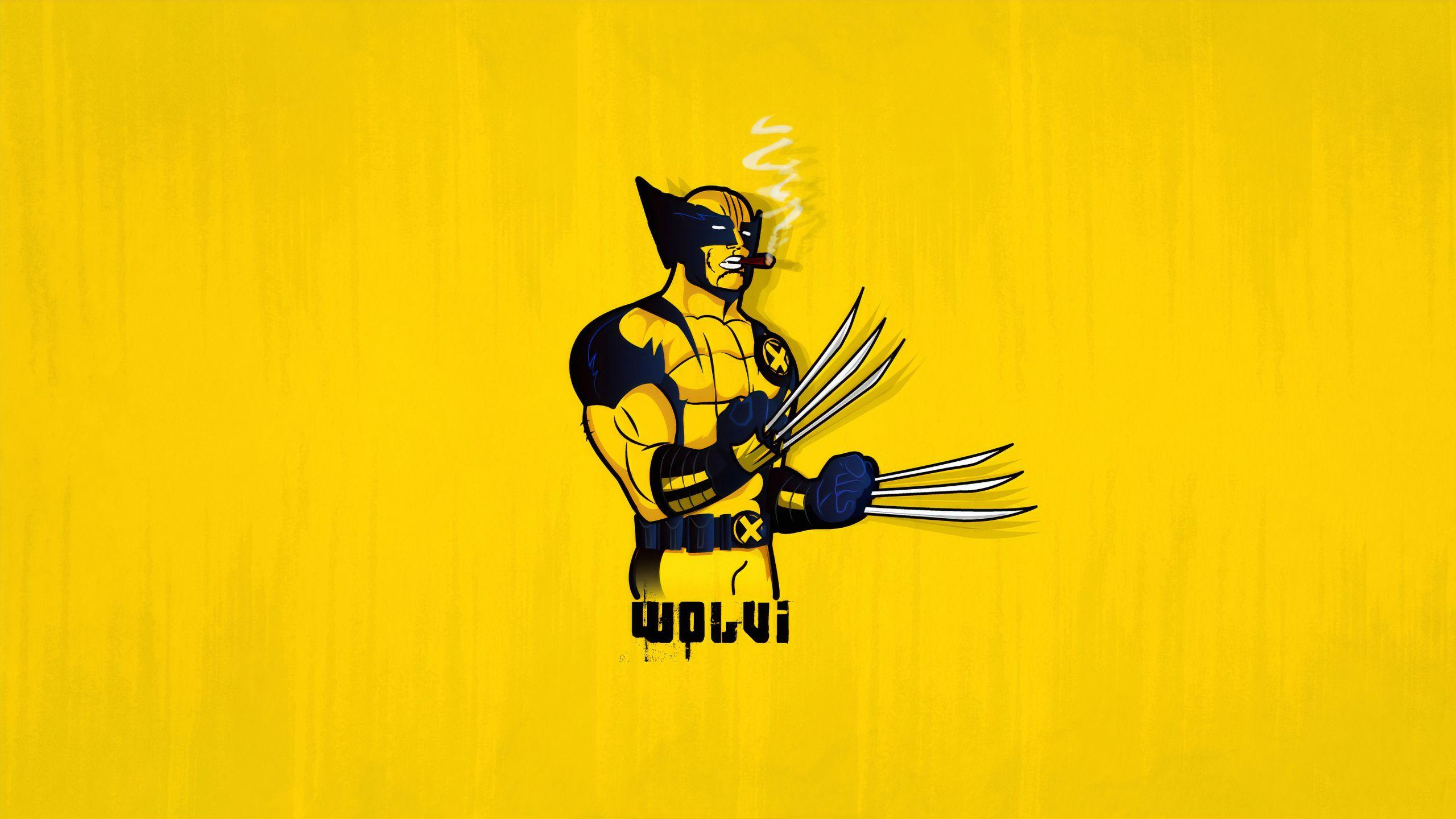 Minimalist Wolverine Wallpapers Top Free Minimalist Wolverine Backgrounds Wallpaperaccess