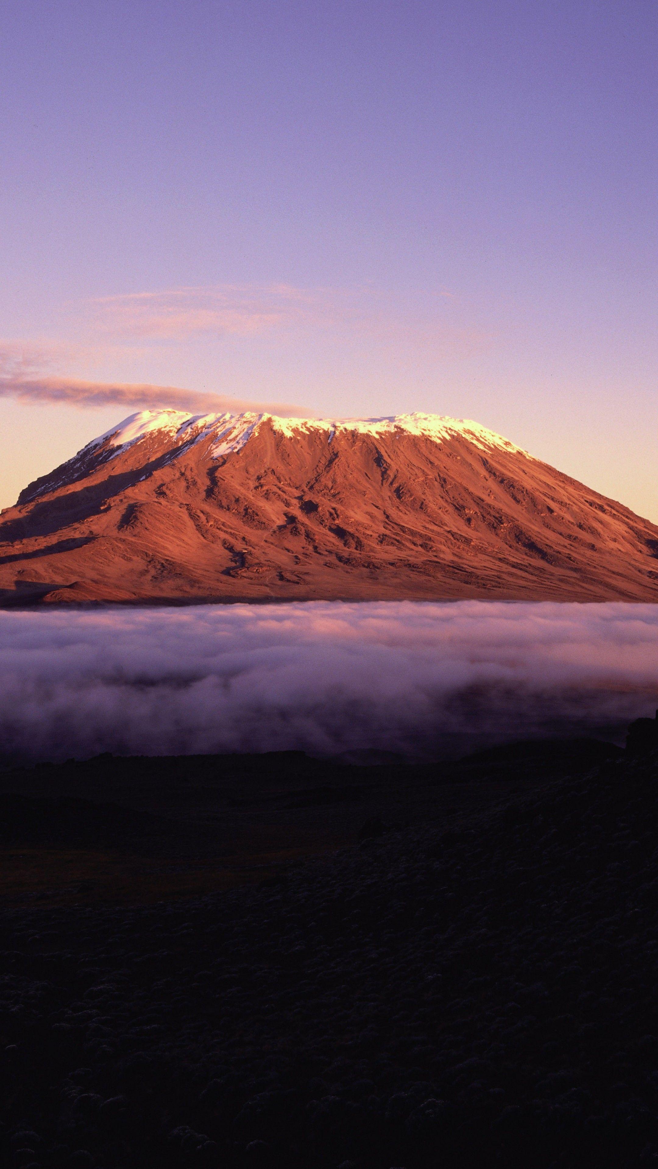 2160x3840 Wallpaper Kilimanjaro, 5k, 4k wallpaper, Africa, mountains, sky