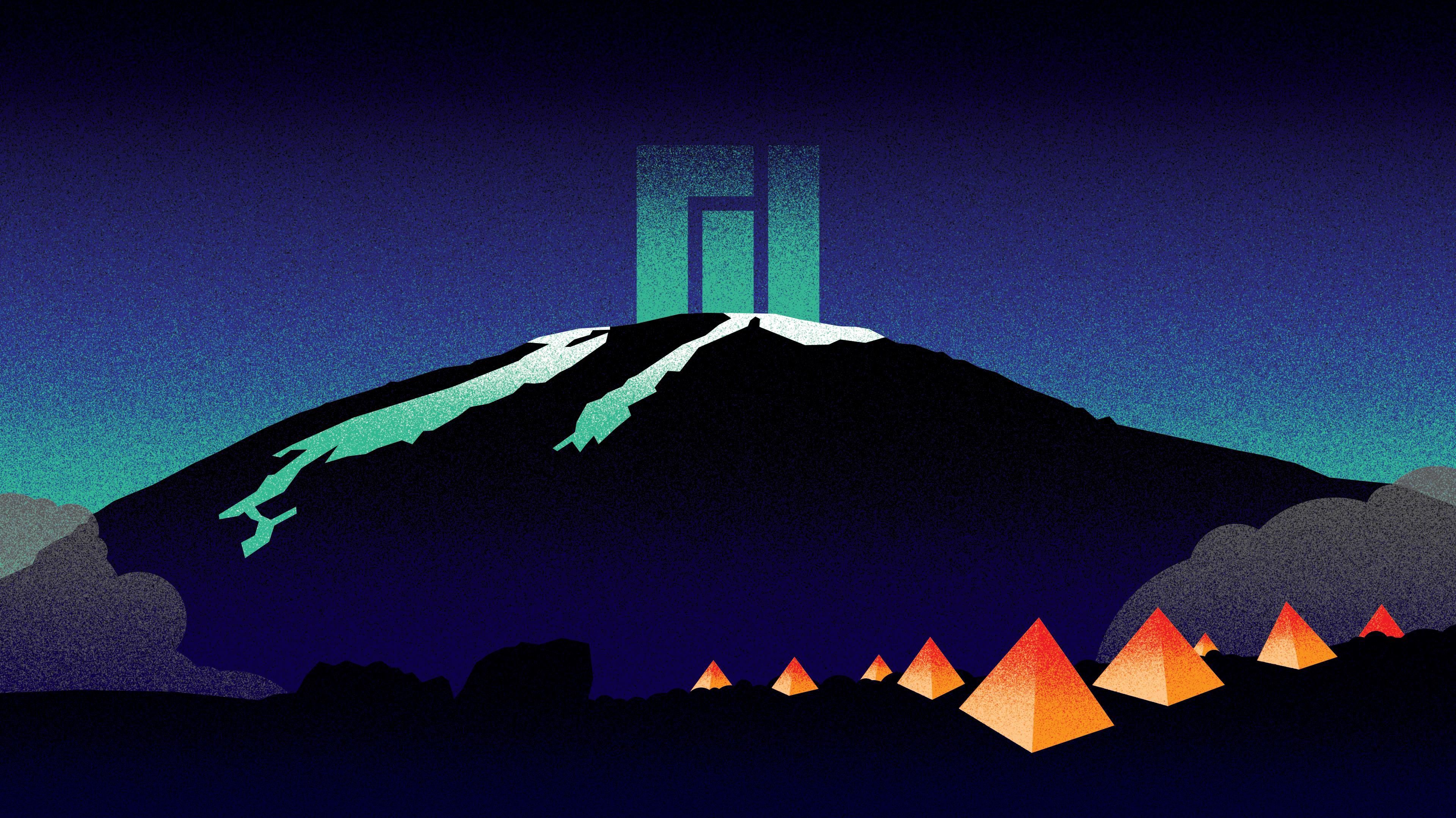 3840x2160 Made A Kilimanjaro Styled Wallpaper! Linux Forum