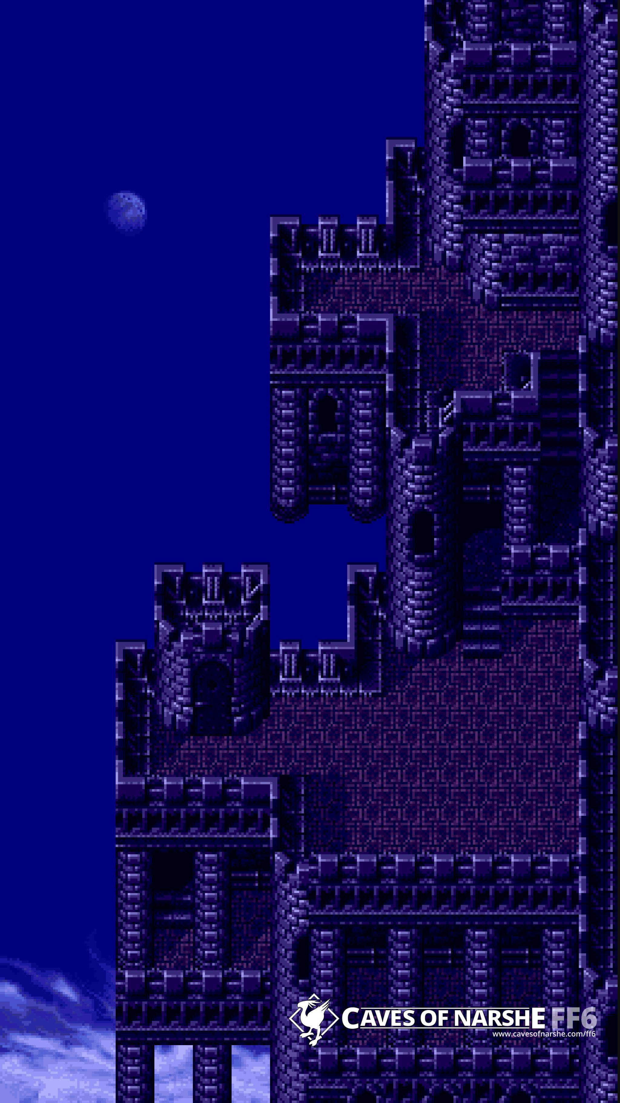 2048x3641 Final Fantasy VI Wallpaper / Desktop Background of Narshe
