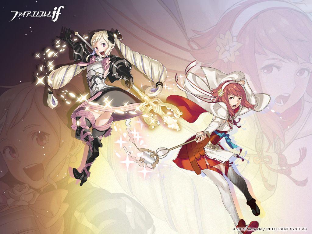 1024x768 Fire Emblem Fates Japanese stories with illustrations