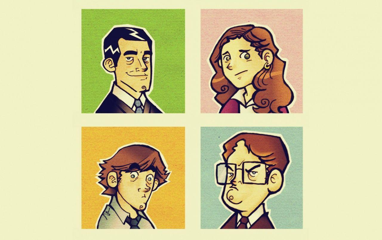 1280x804 The Office Illustrations wallpaper. The Office Illustrations