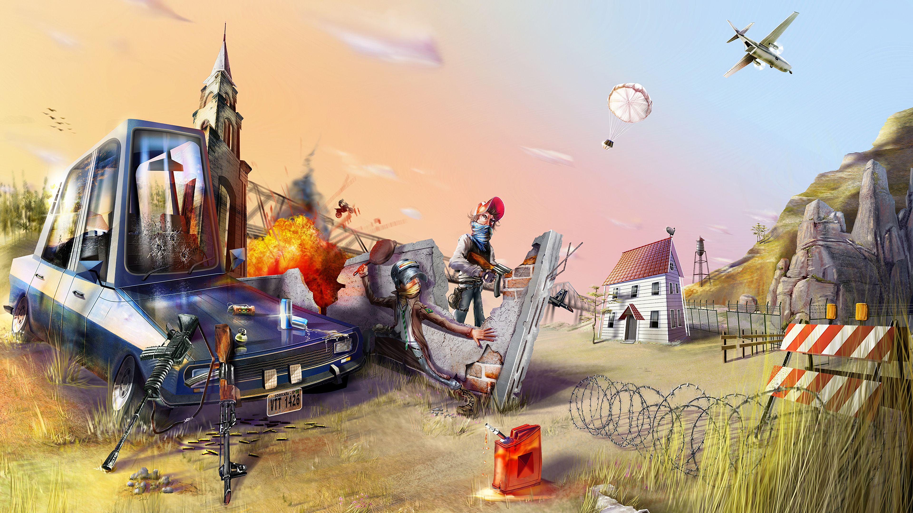 3840x2160 Wallpaper 4k Pubg 2019 Artwork 2019 games wallpaper, 4k