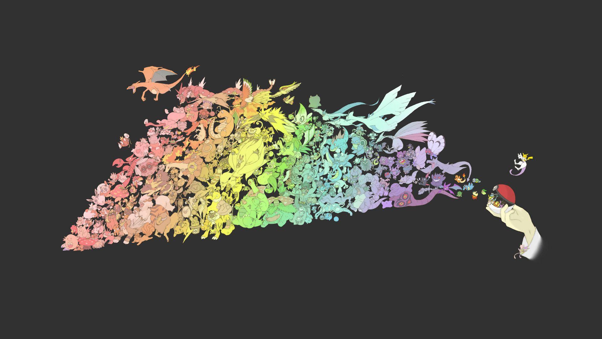 1920x1080 1366X768 Pokemon Wallpaper