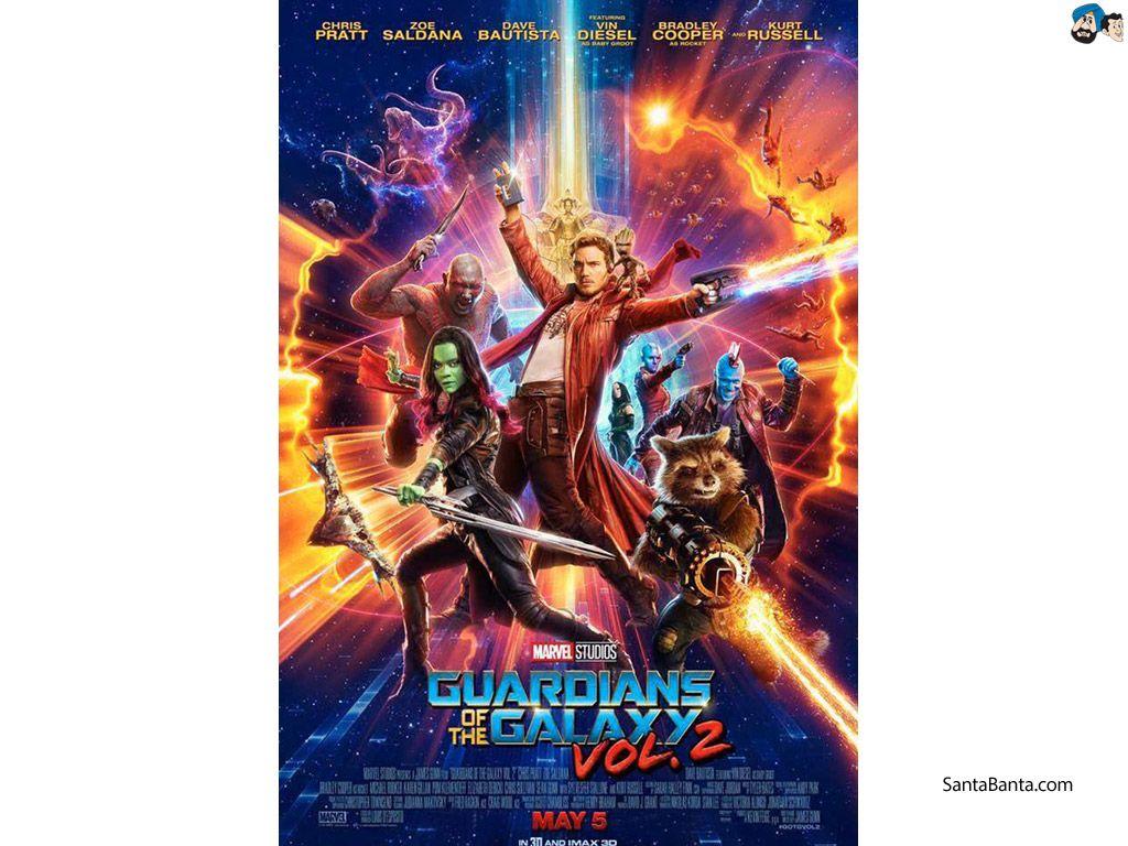 1024x768 Free download Guardians of the Galaxy Vol 2 Movie Wallpaper 1