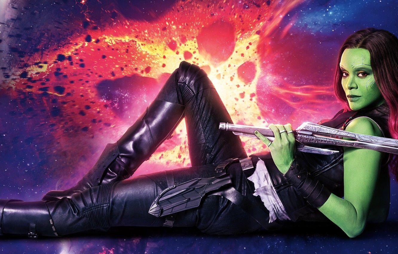 1332x850 Wallpaper Marvel, Movie, Gamora, Guardians Of The Galaxy Vol. 2