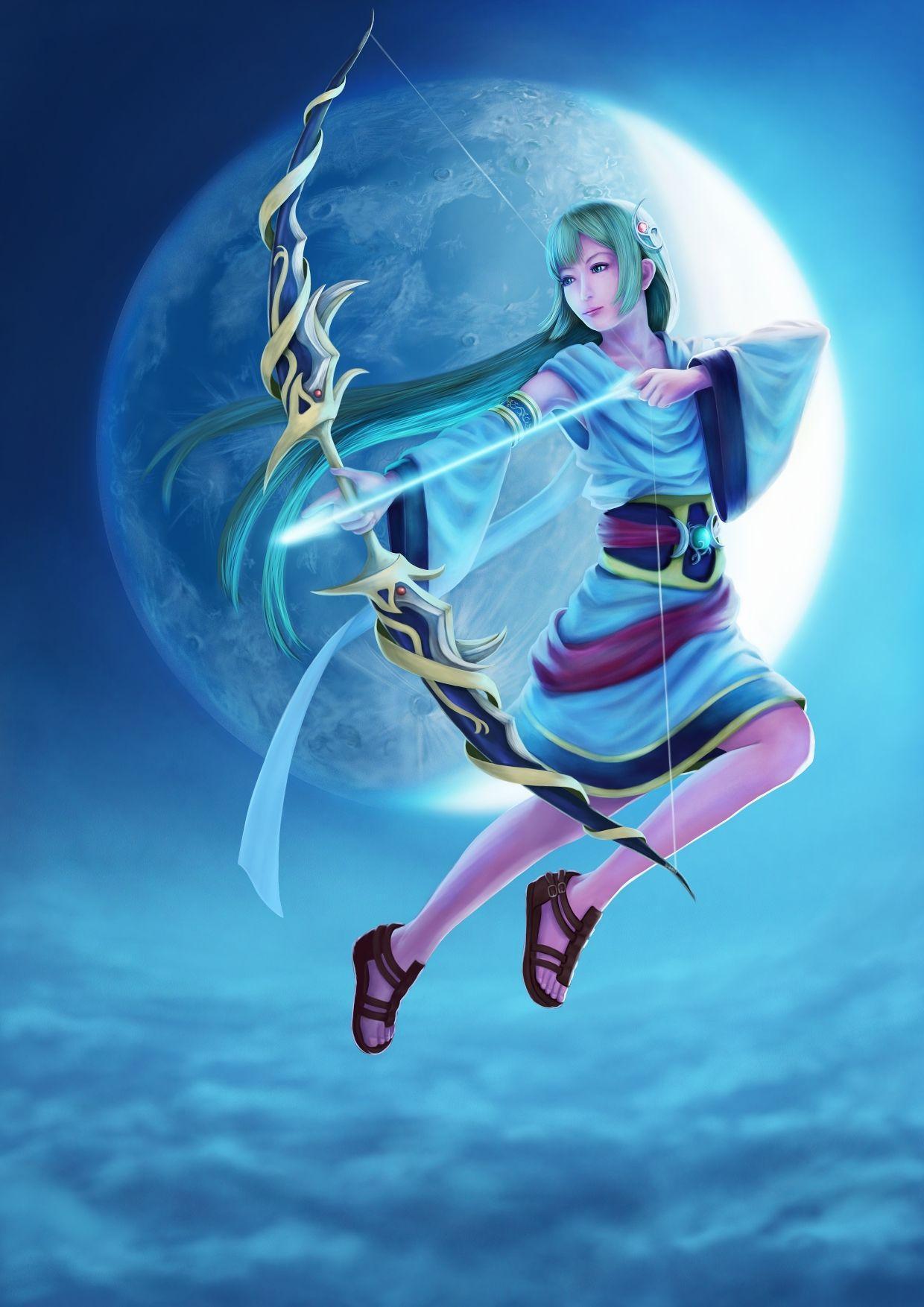 1240x1754 Artemis Wallpaper