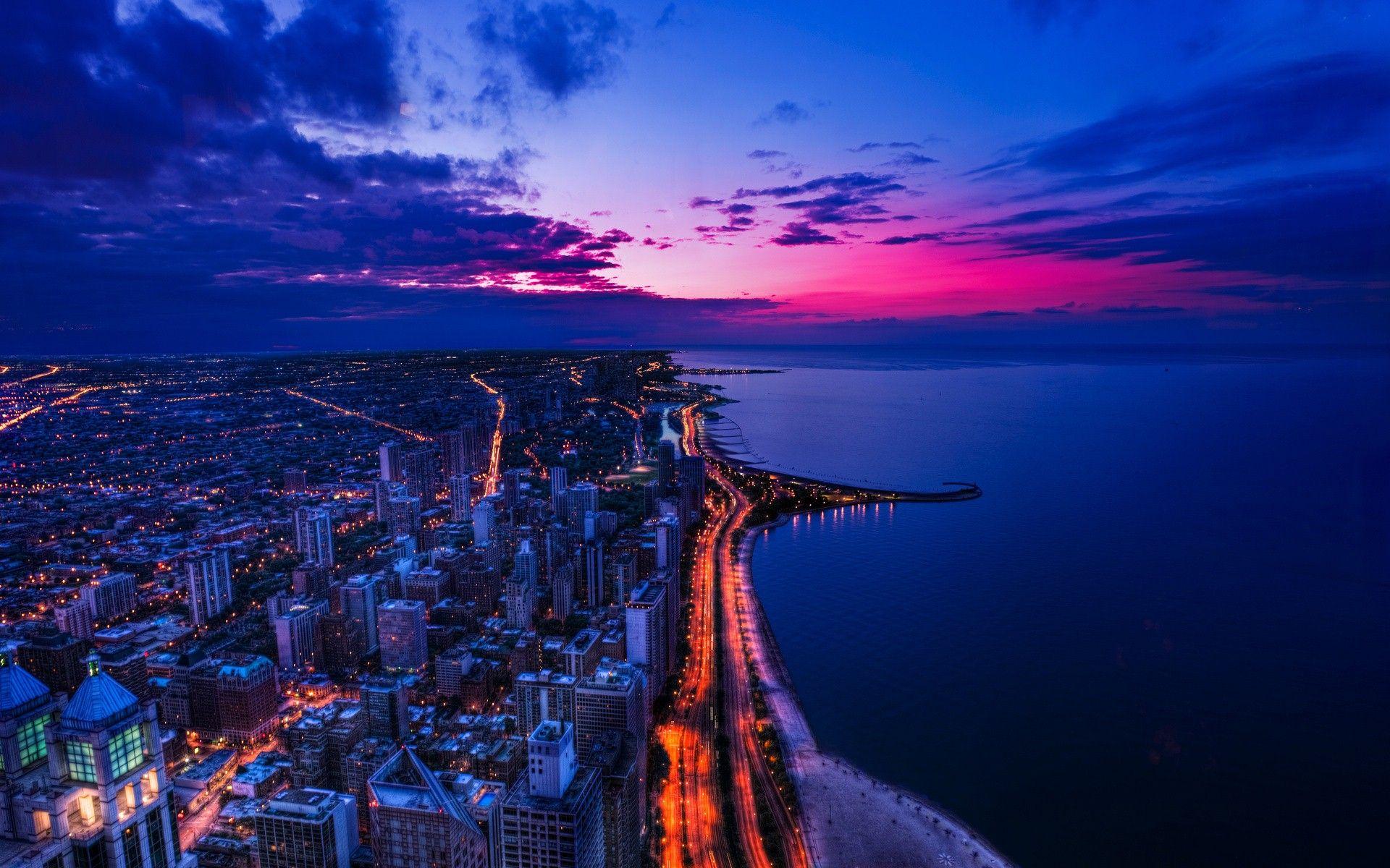 1920x1200 City At Night HD