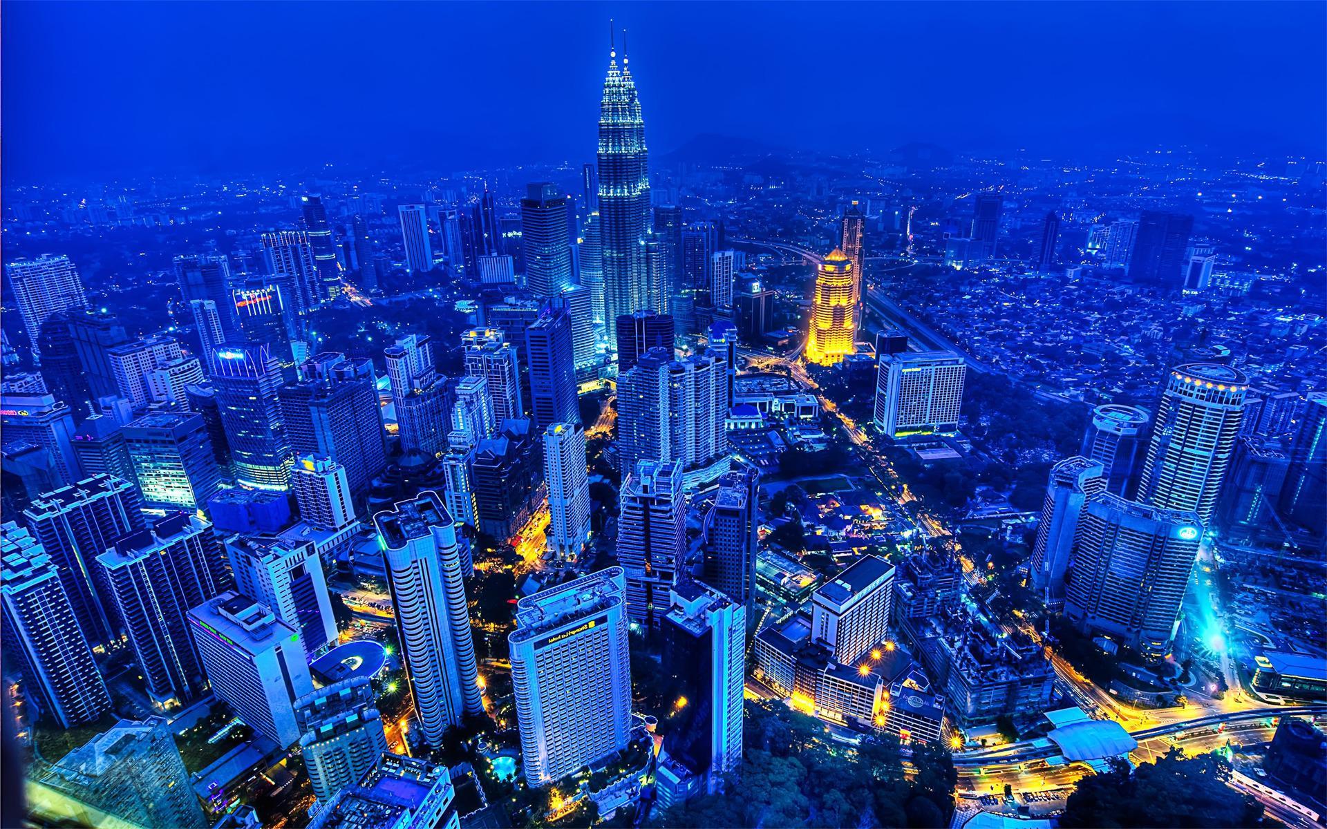 1920x1200 Petronas Towers City View Wallpaper