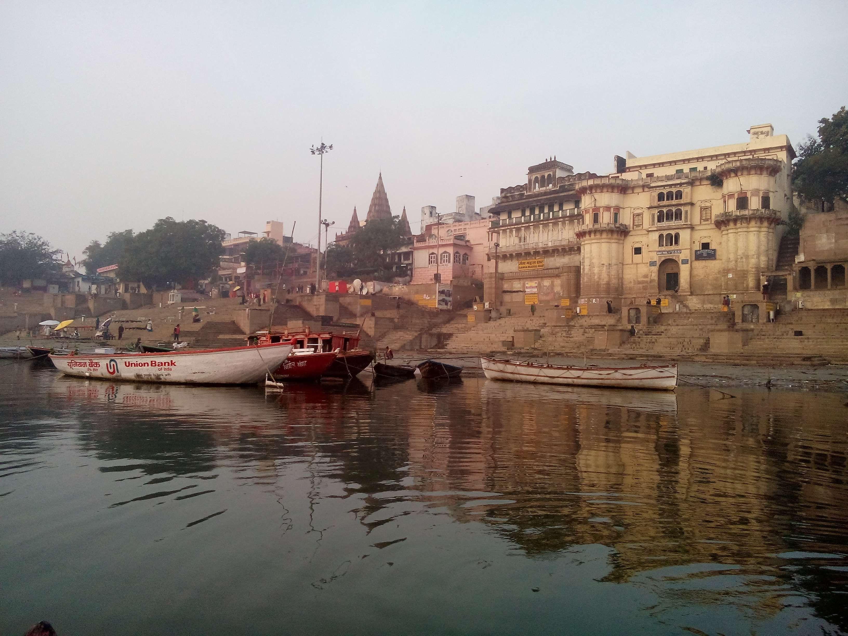 3264x2448 Benares, ghats, india, sunrise, varanasi, HD wallpaper