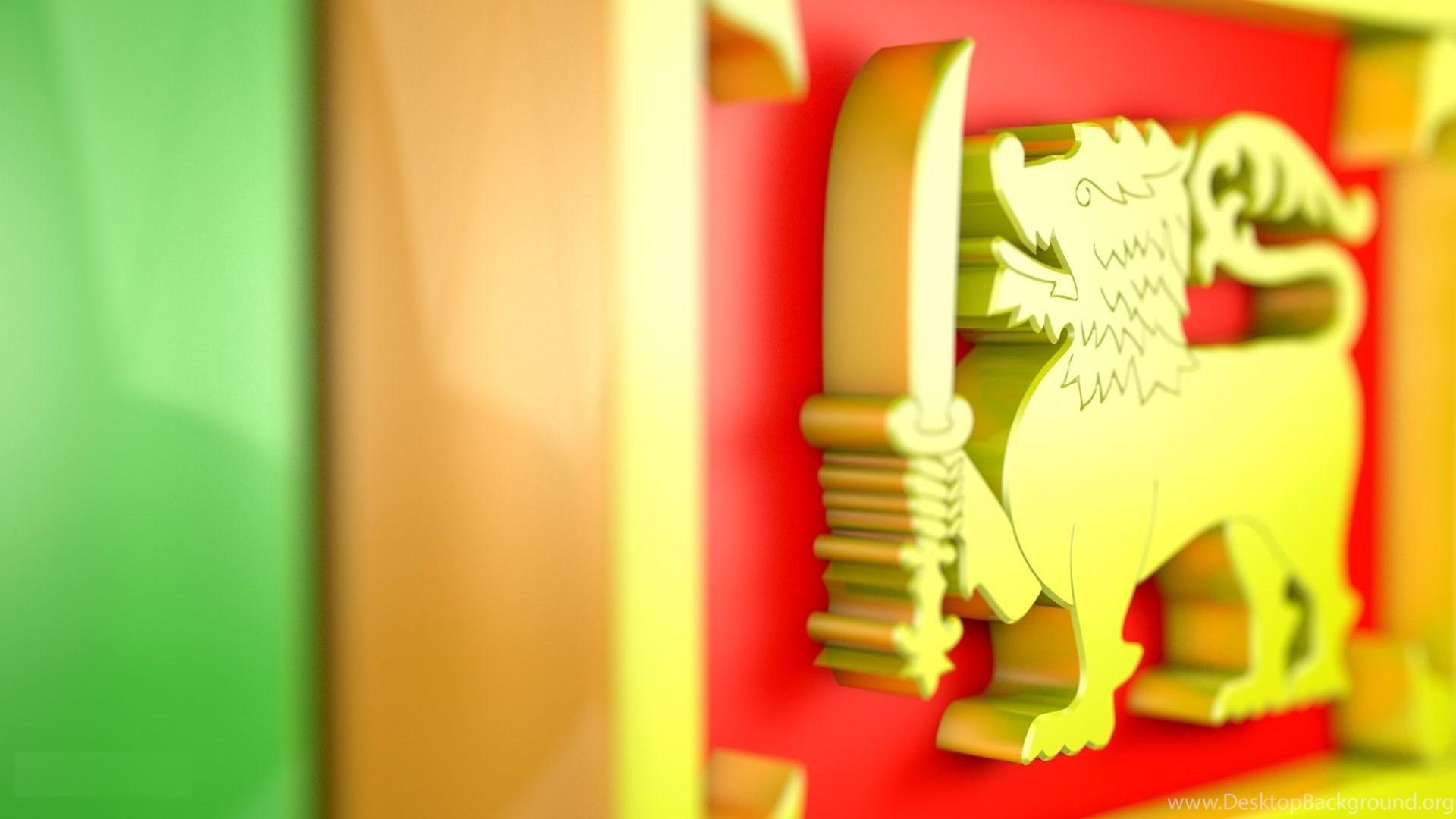 1920x1080 Sri Lanka Flag Wallpaper Desktop Background
