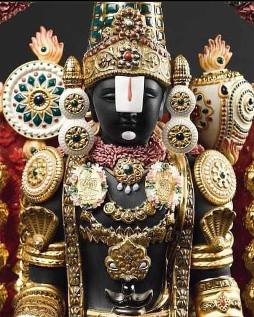 Hình ảnh Chúa Balaji 1080x1349.  Hình ảnh Thần Balaji Tirupati