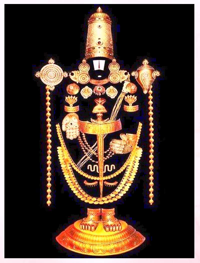 800x1050 Lord Tirupati Wallpaper