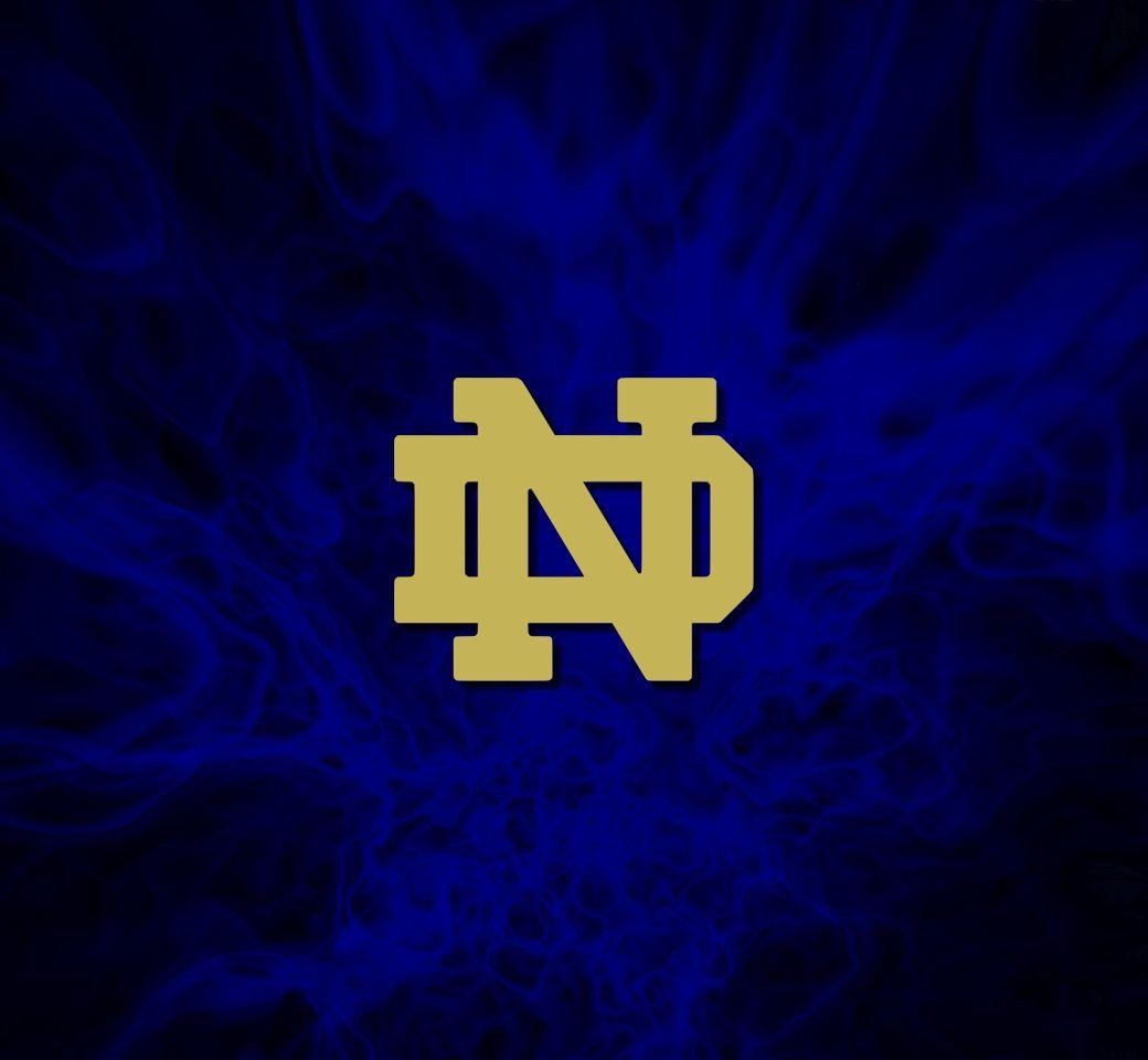 1040x960 Free download Notre Dame Logo Outline Re flames wallpaper