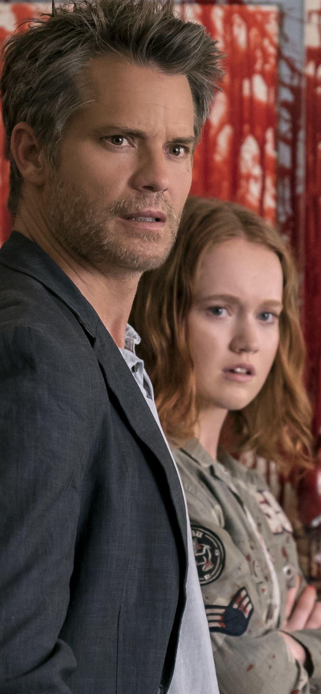 1242x2688 TV Show Santa Clarita Diet (1242x2688) Wallpaper