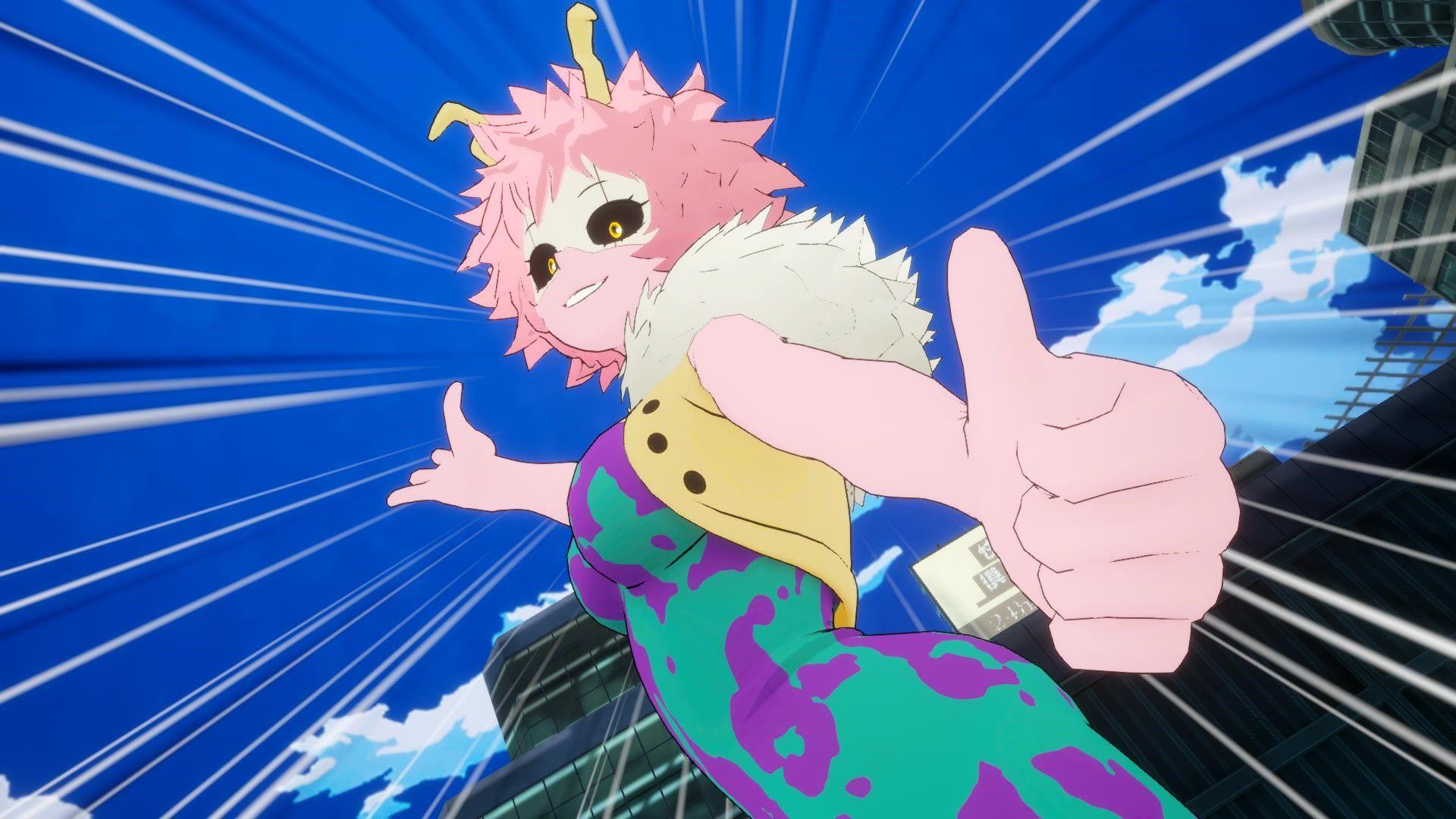 1920x1080 My Hero One's Justice 2 Ashido and Minoru Mineta
