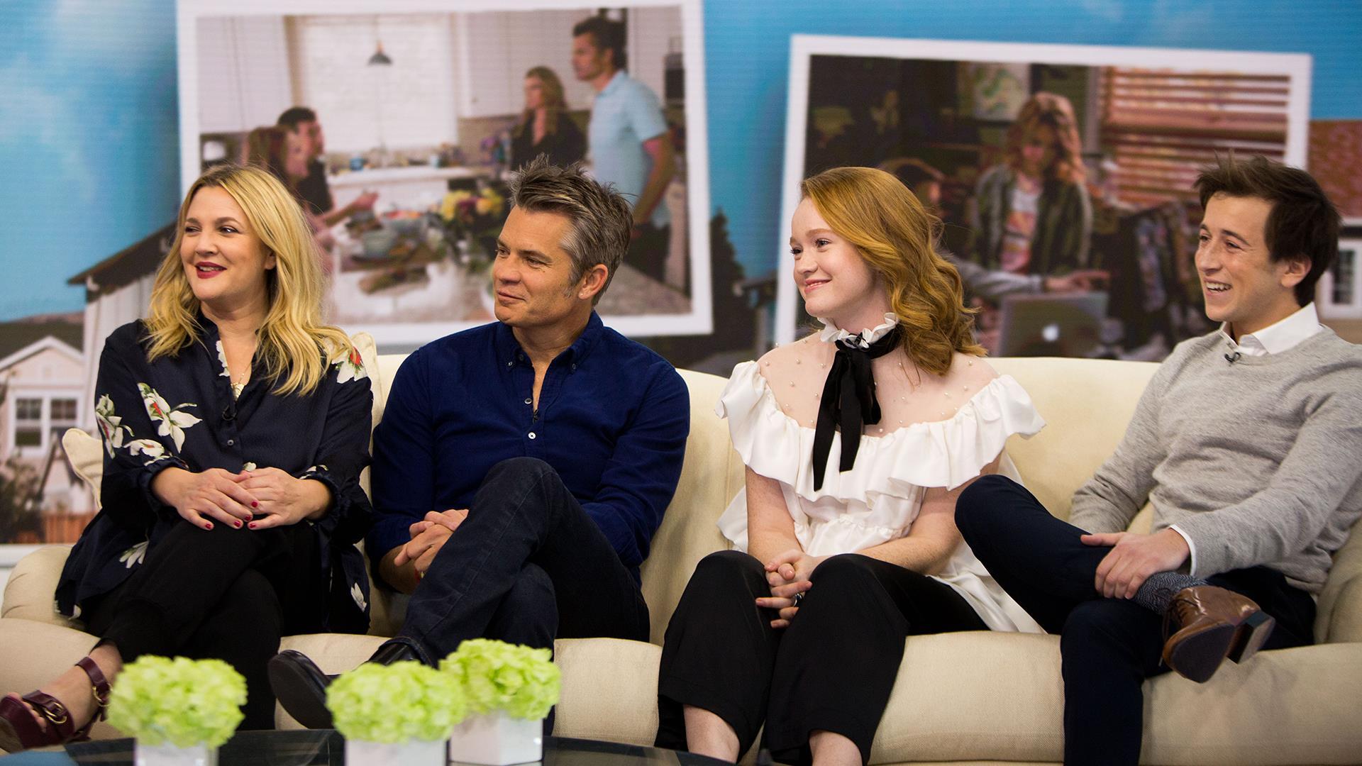 1920x1080 Drew Barrymore, Timothy Olyphant talk 'Santa Clarita Diet'