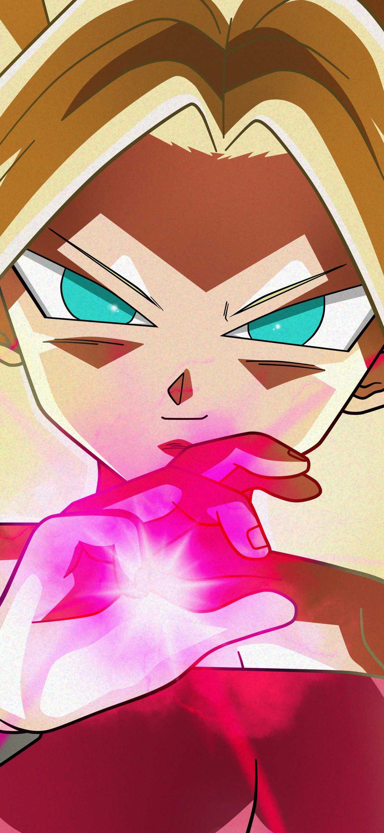 1242x2688 Caulifla Poster Dragon Ball Z 5K HD Wallpaper (1242x2688)