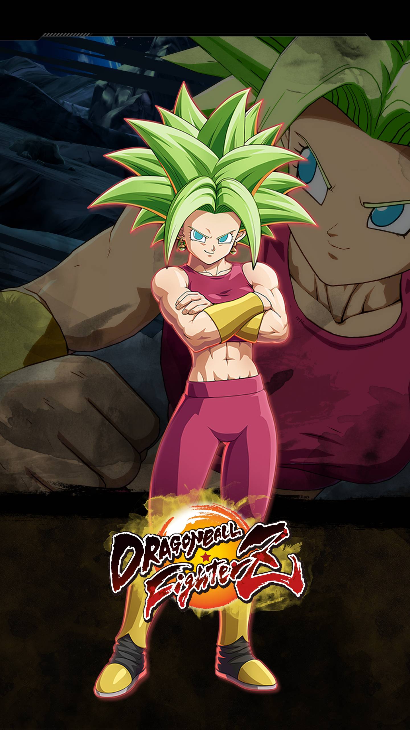 1440x2560 Dragon Ball FighterZ Kefla Wallpaper. Cat with Monocle