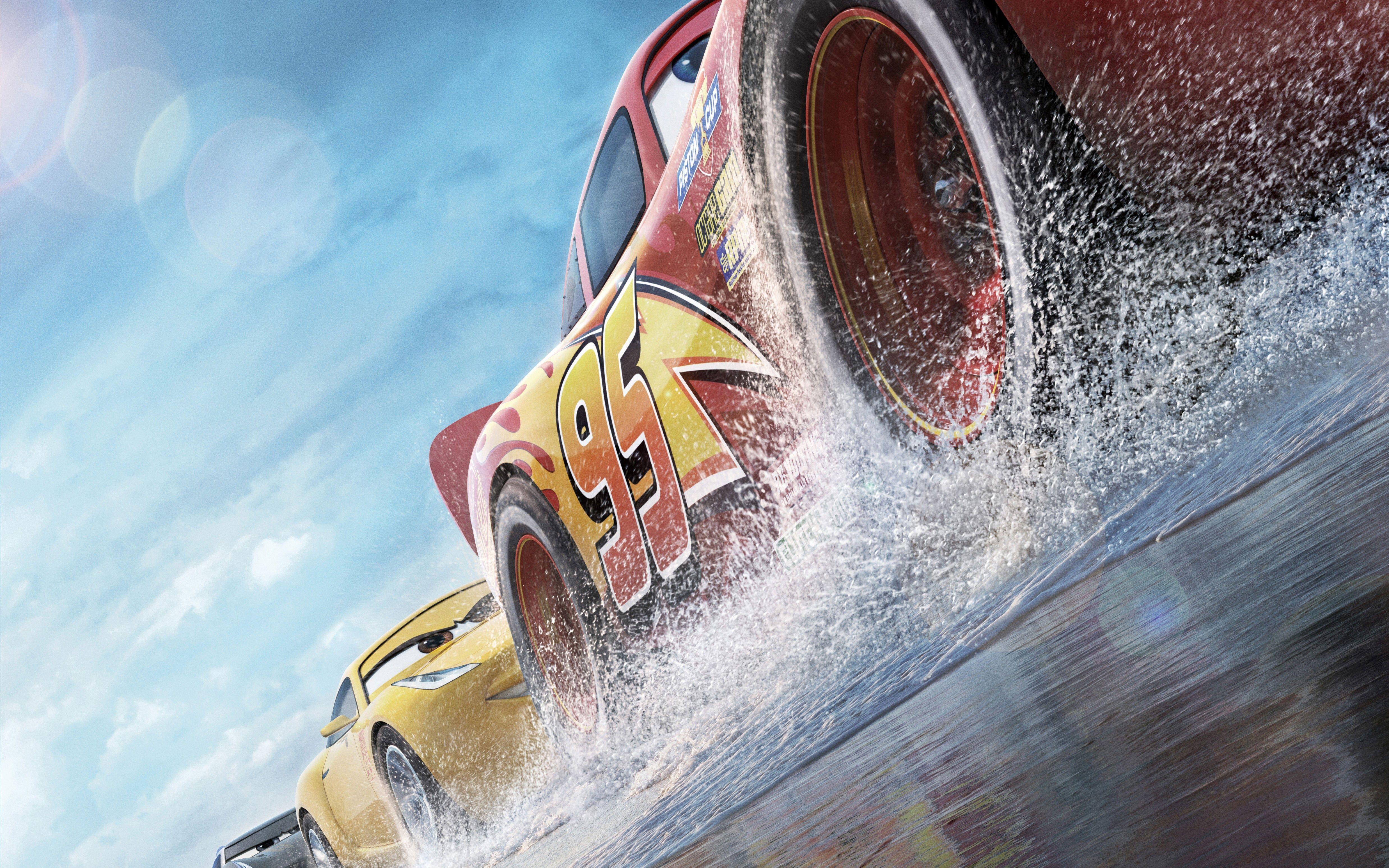 4950x3094 Cars 3: Lightning McQueen & Cruz Ramirez 4K Ultra HD Wallpaperx3094