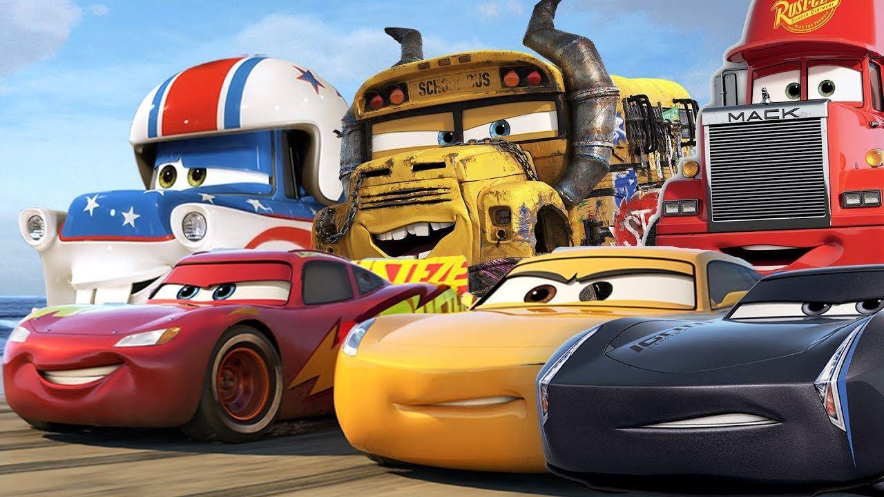 1280x720 Cars 3 Full Movie Game English Lightning McQueen Mack Truck