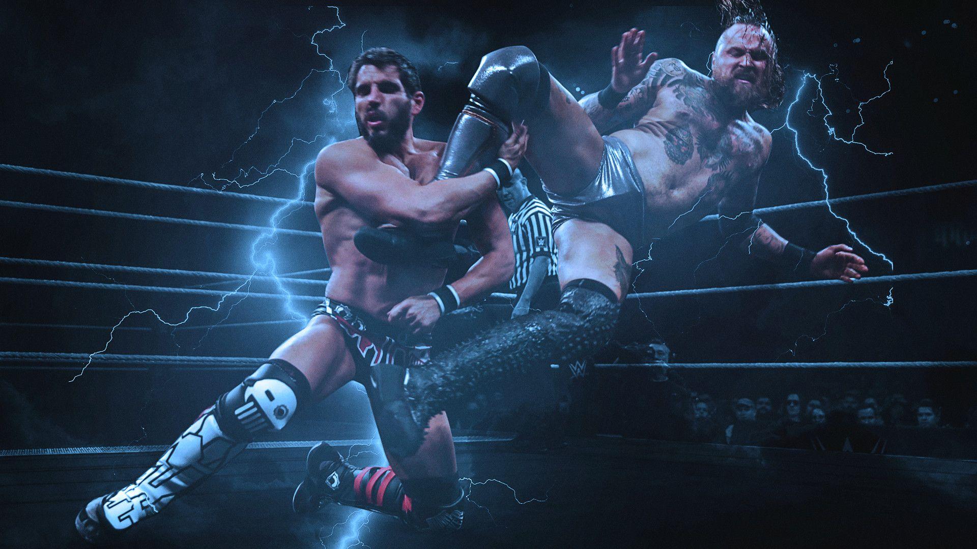 1920x1080 Aleister Black Wallpaper