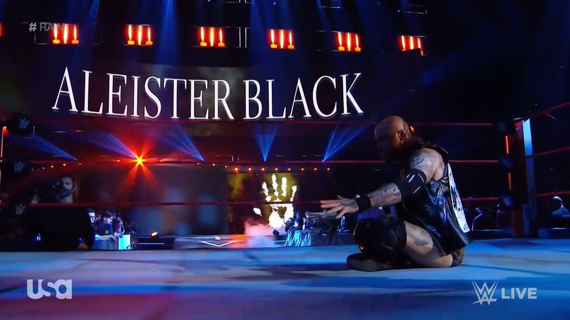 1920x1080 Raw: Aleister Black vs Elias (Black's Raw debut)