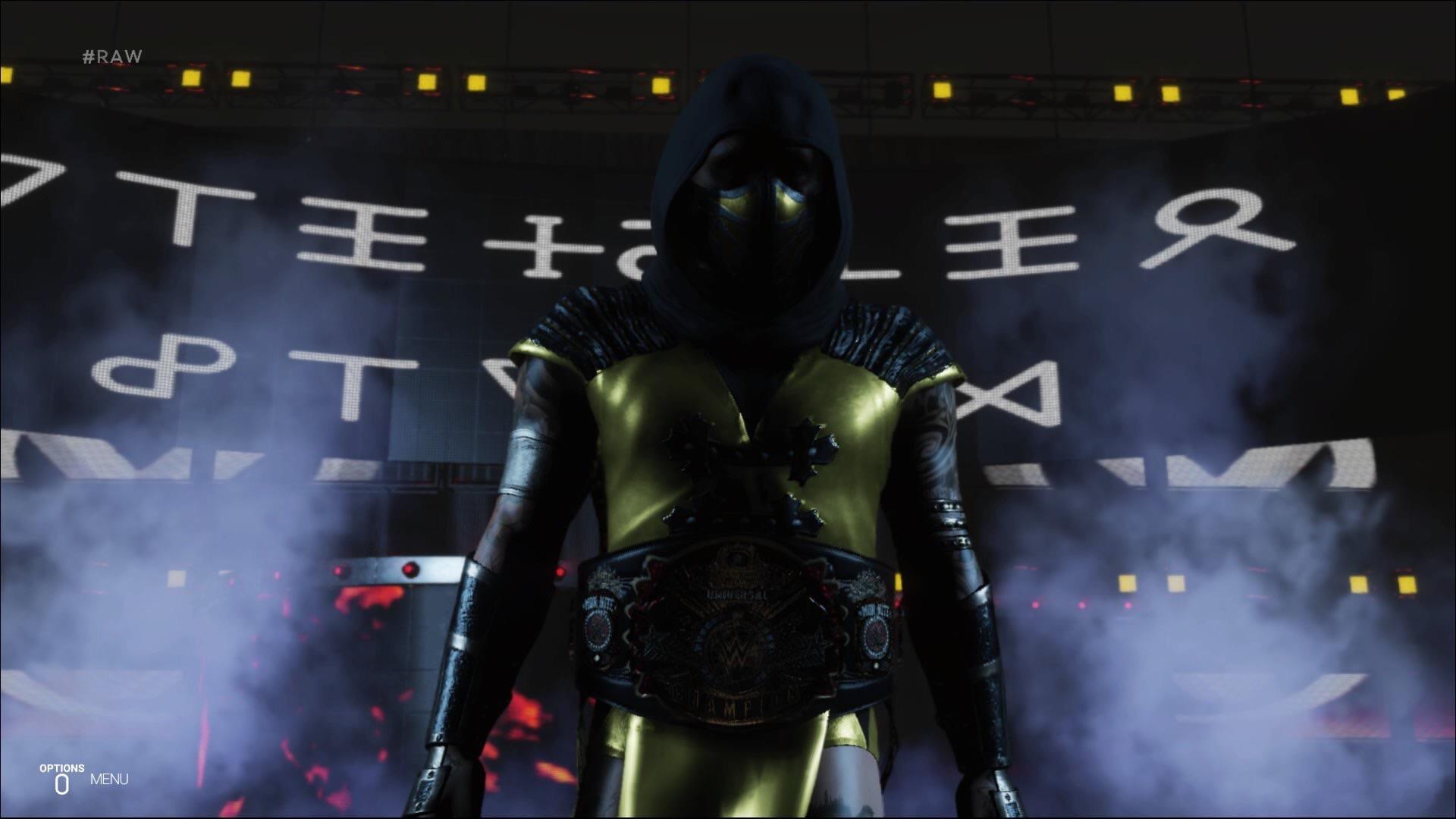 1920x1080 Aleister Black looking good with the Universal Championship in his