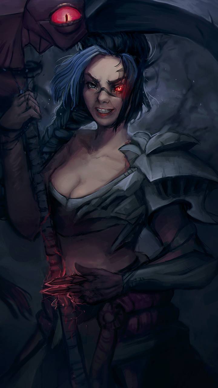 720x1280 Female Kayn wallpaper