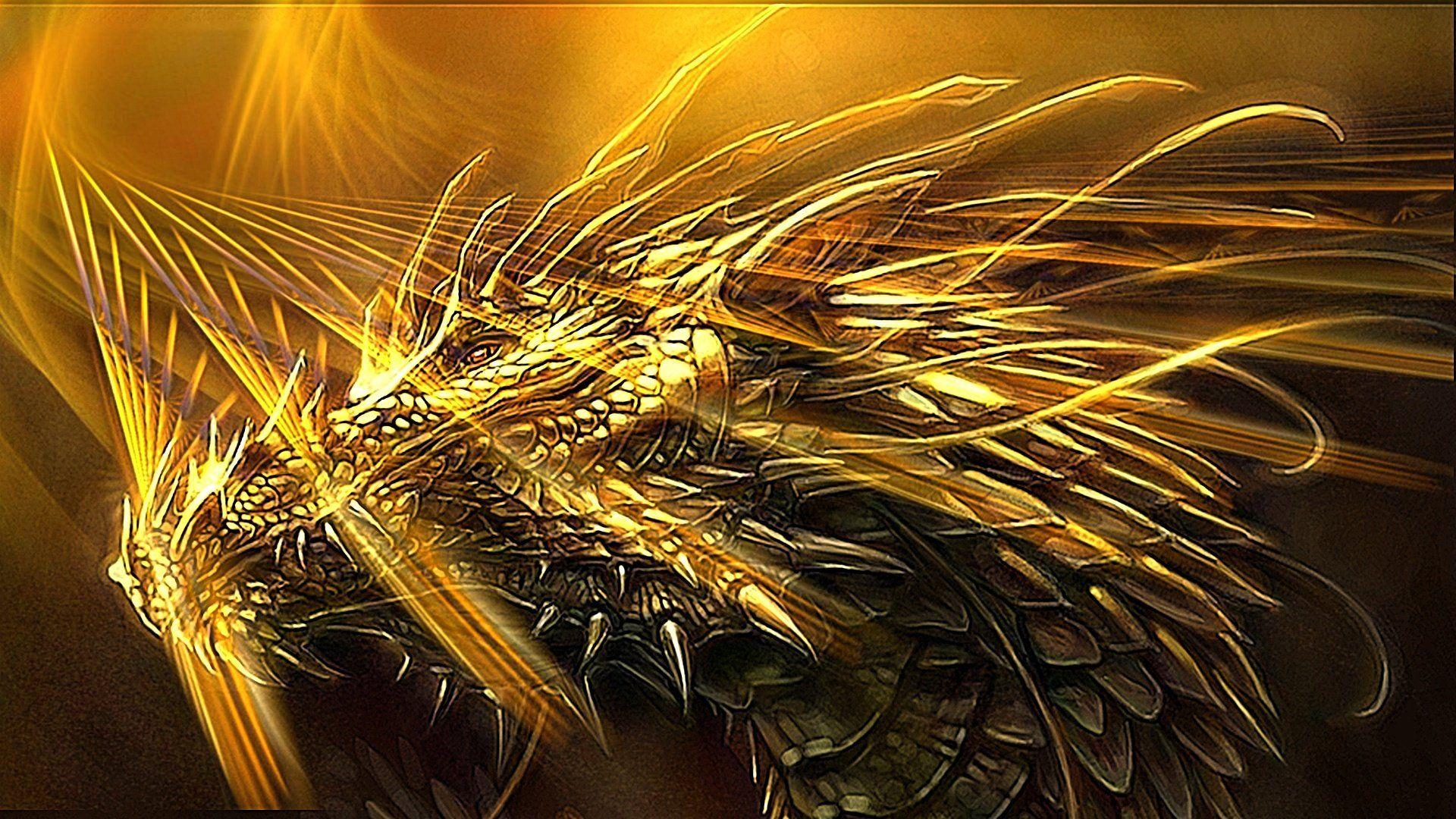 1920x1080 Golden Dragon 566070