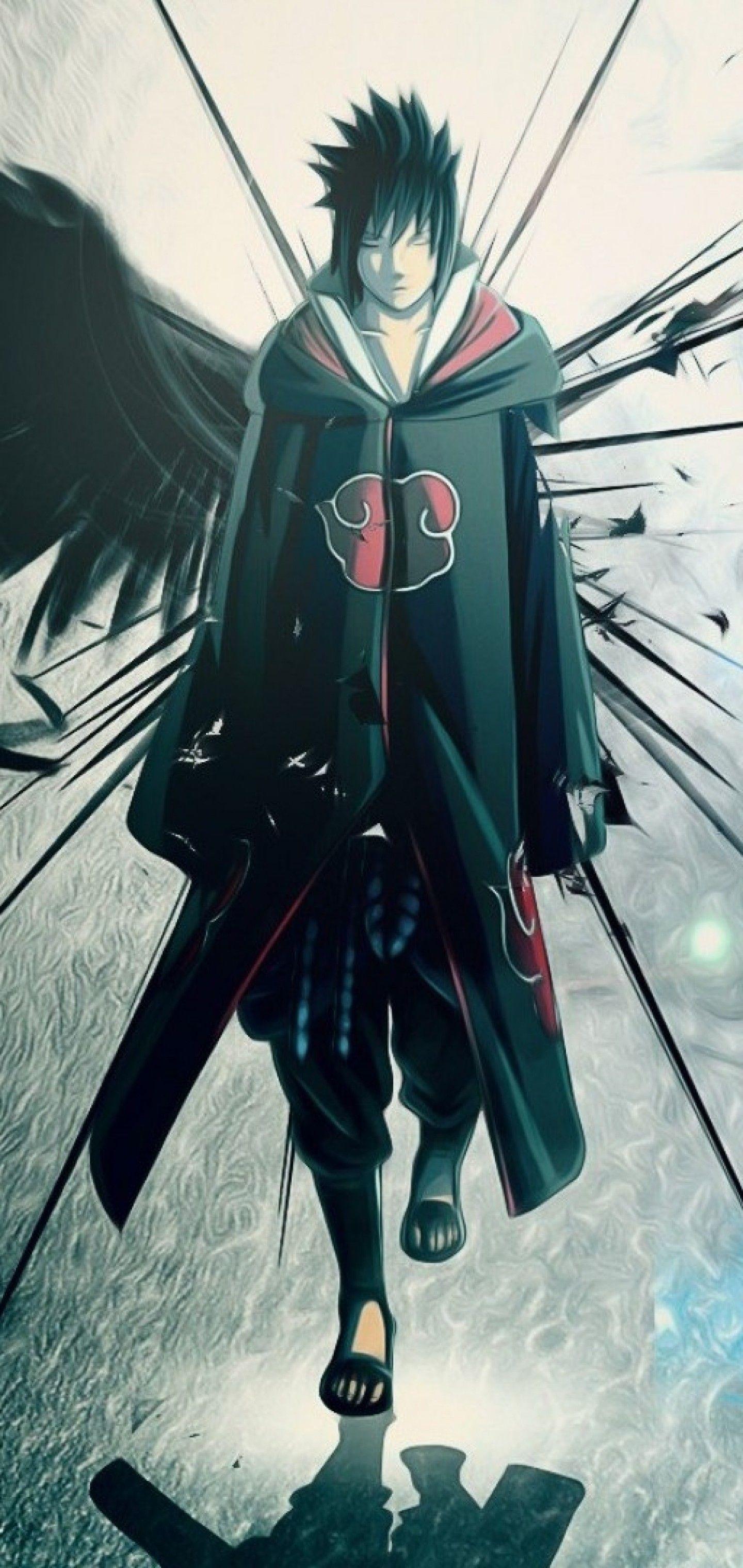1440x3040 Download 1440x3040 Uchiha Sasuke, Naruto Shippuden, Akatsuki Wallpaper for Samsung Galaxy S10 Plus