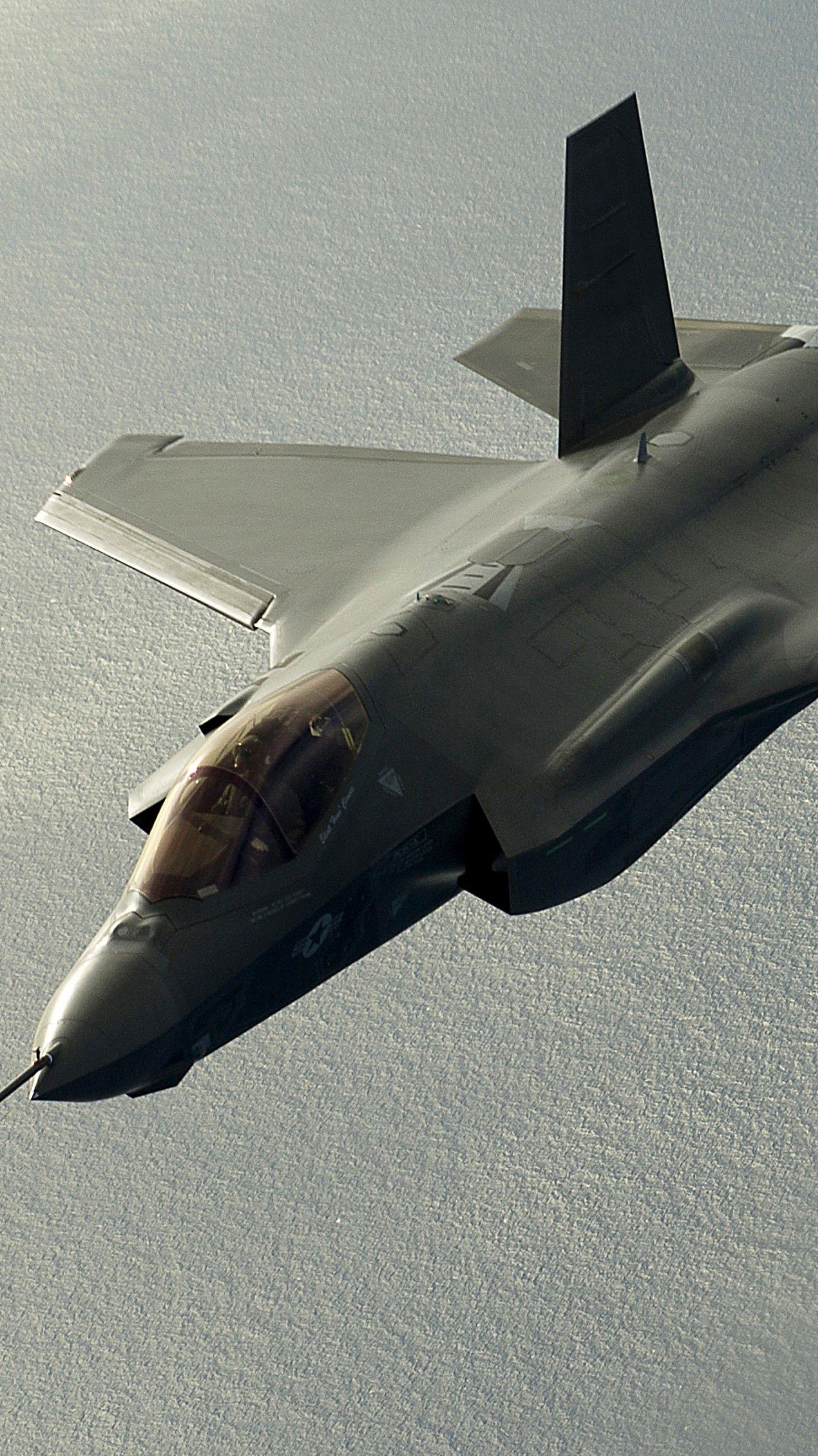 1440x2560 Wallpaper Lockheed F 35 Lightning II, USA Army, Fighter Aircraft