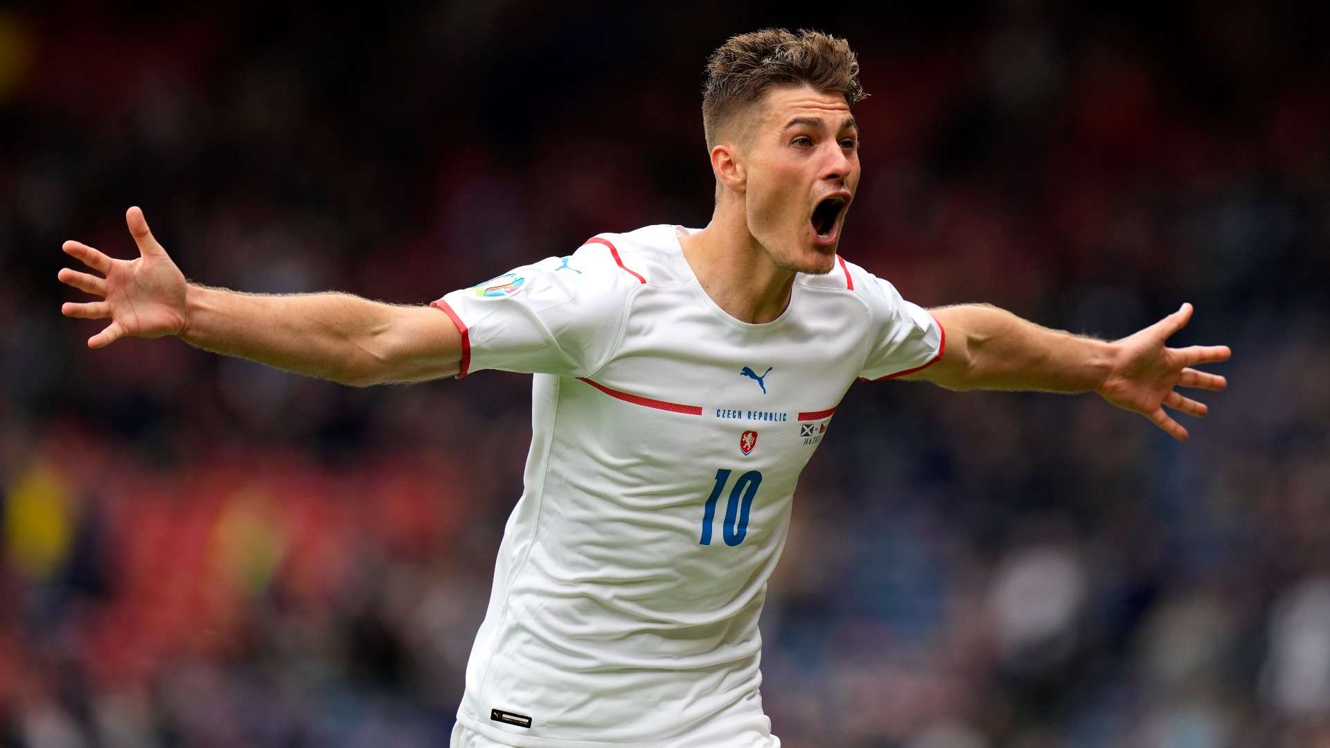 1920x1080 Goal of the tournament'-breaking Schick strike for Czech Republic against Scotland has Euro 2020 fans purring