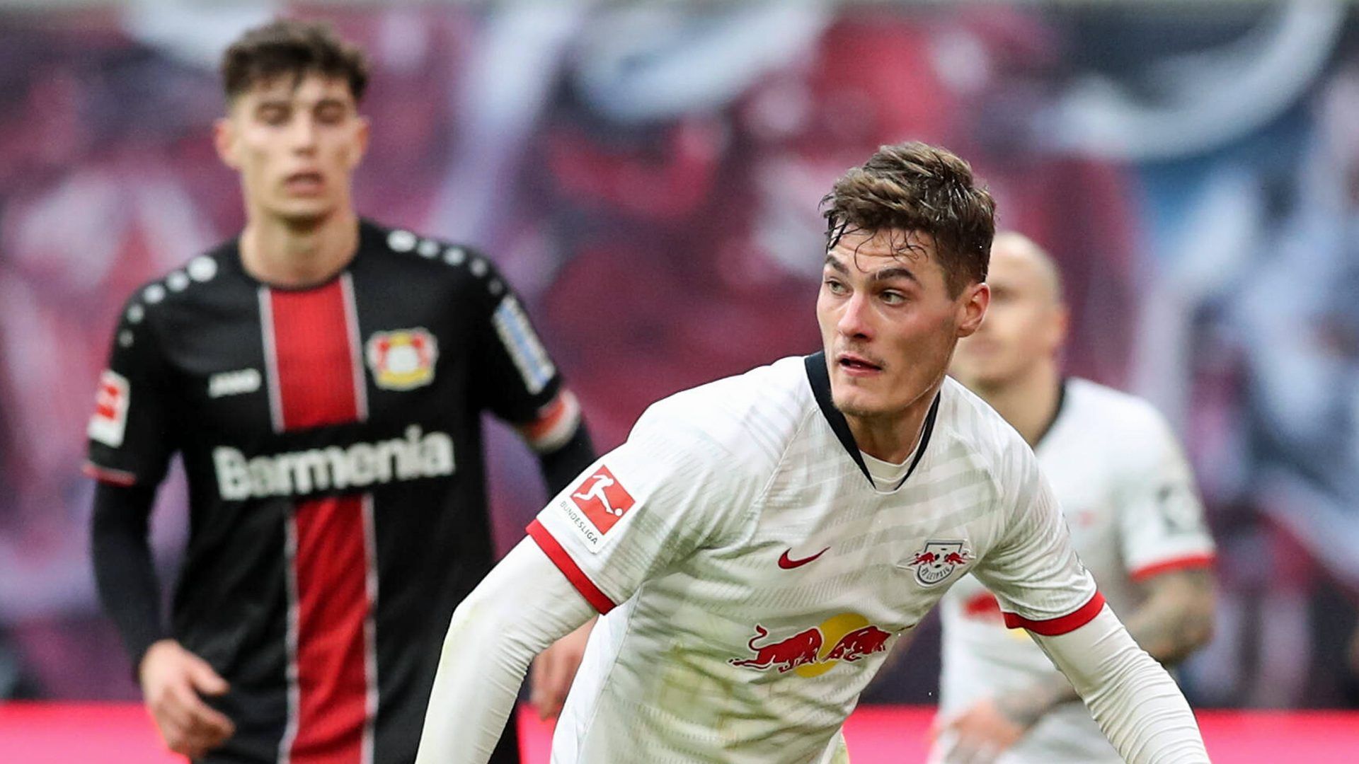 1920x1080 Bayer Leverkusen sign AS Roma striker Patrik Schick