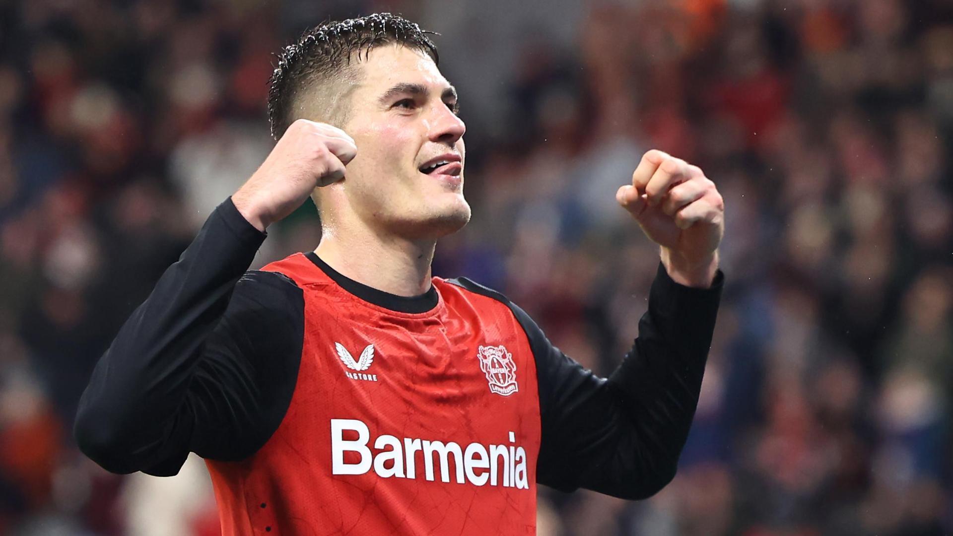 1920x1080 Patrik Schick bags four goals in big Bayer Leverkusen win