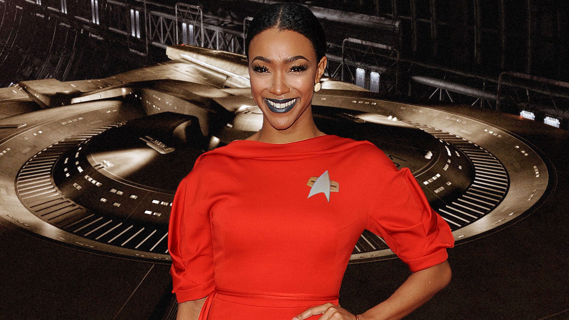 1920x1080 Star Trek: Discovery First Look Features The Walking Dead Star Sonequa Martin Green