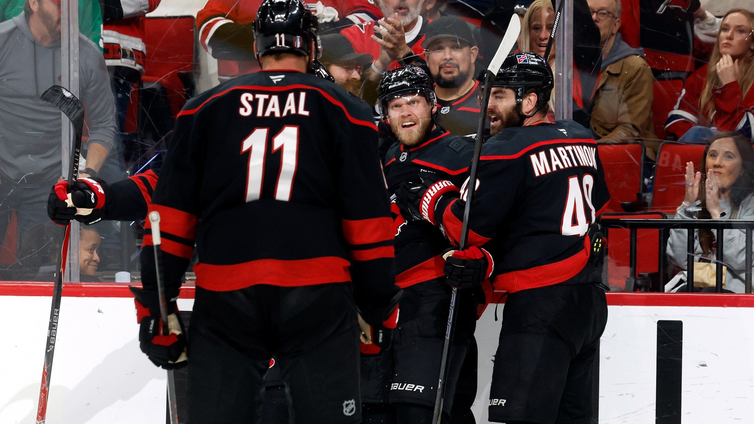 2560x1440 Ehlers' OT goal lifts Hurricanes past Canadiens in Game 2 of Eastern Conference Final