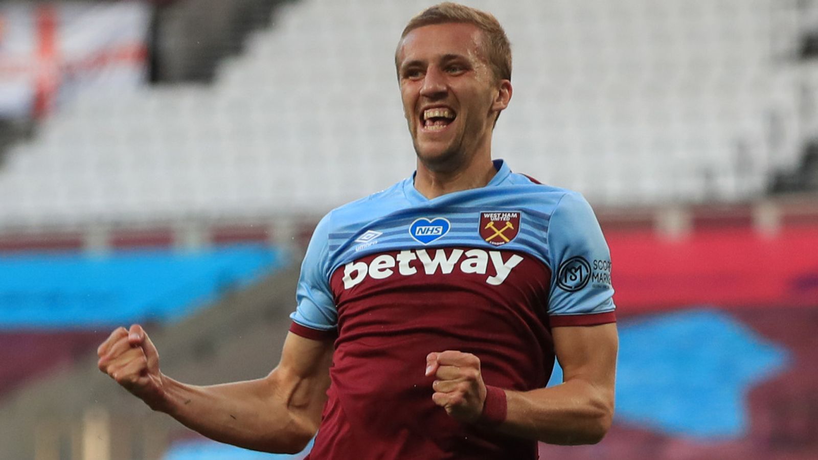 1600x900 West Ham manager David Moyes praises midfielder Tomas Soucek after he joined the club on a permanent deal