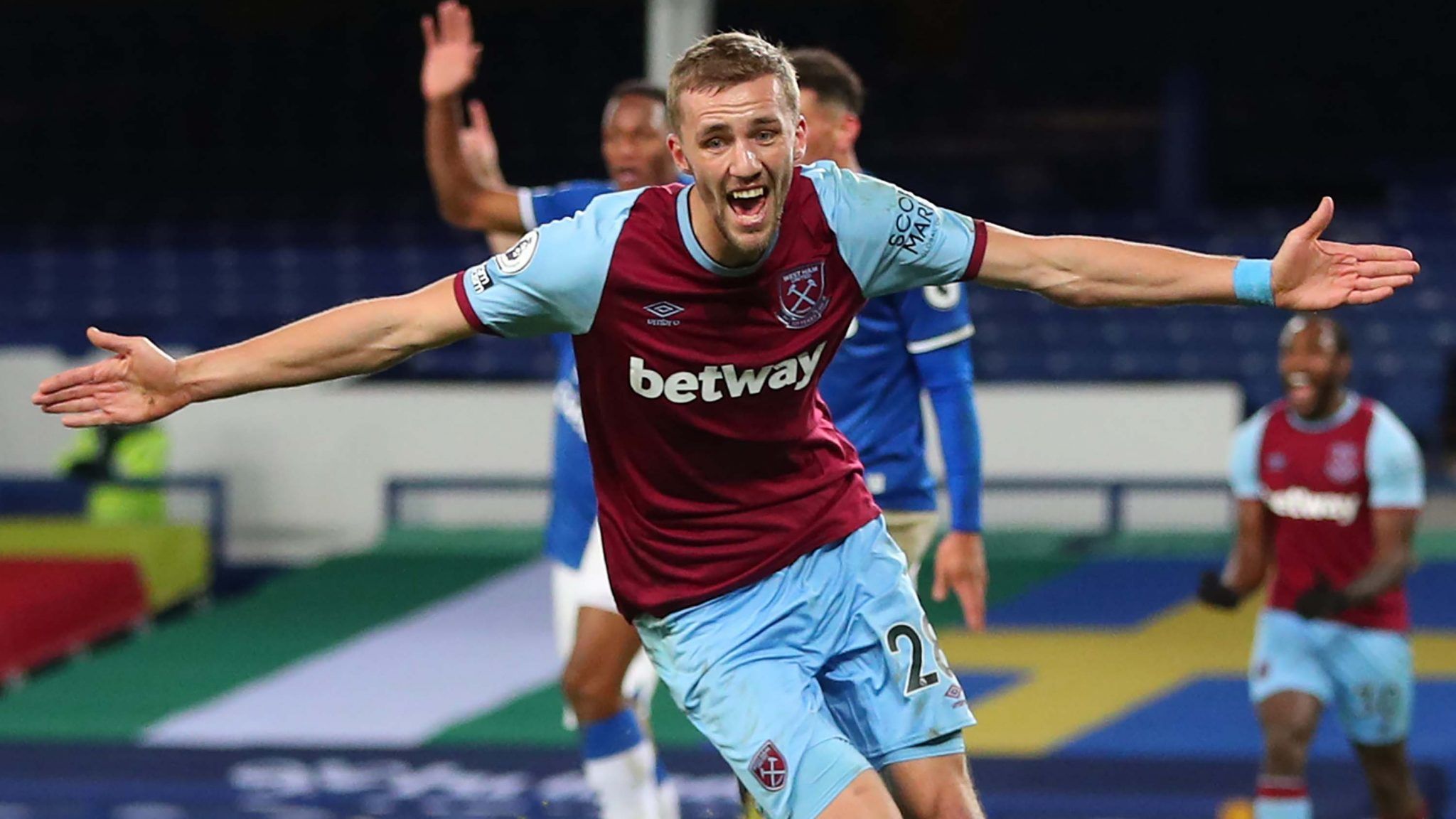 2048x1152 Soucek strikes late winner for West Ham at Everton. The Guardian Nigeria News and World News