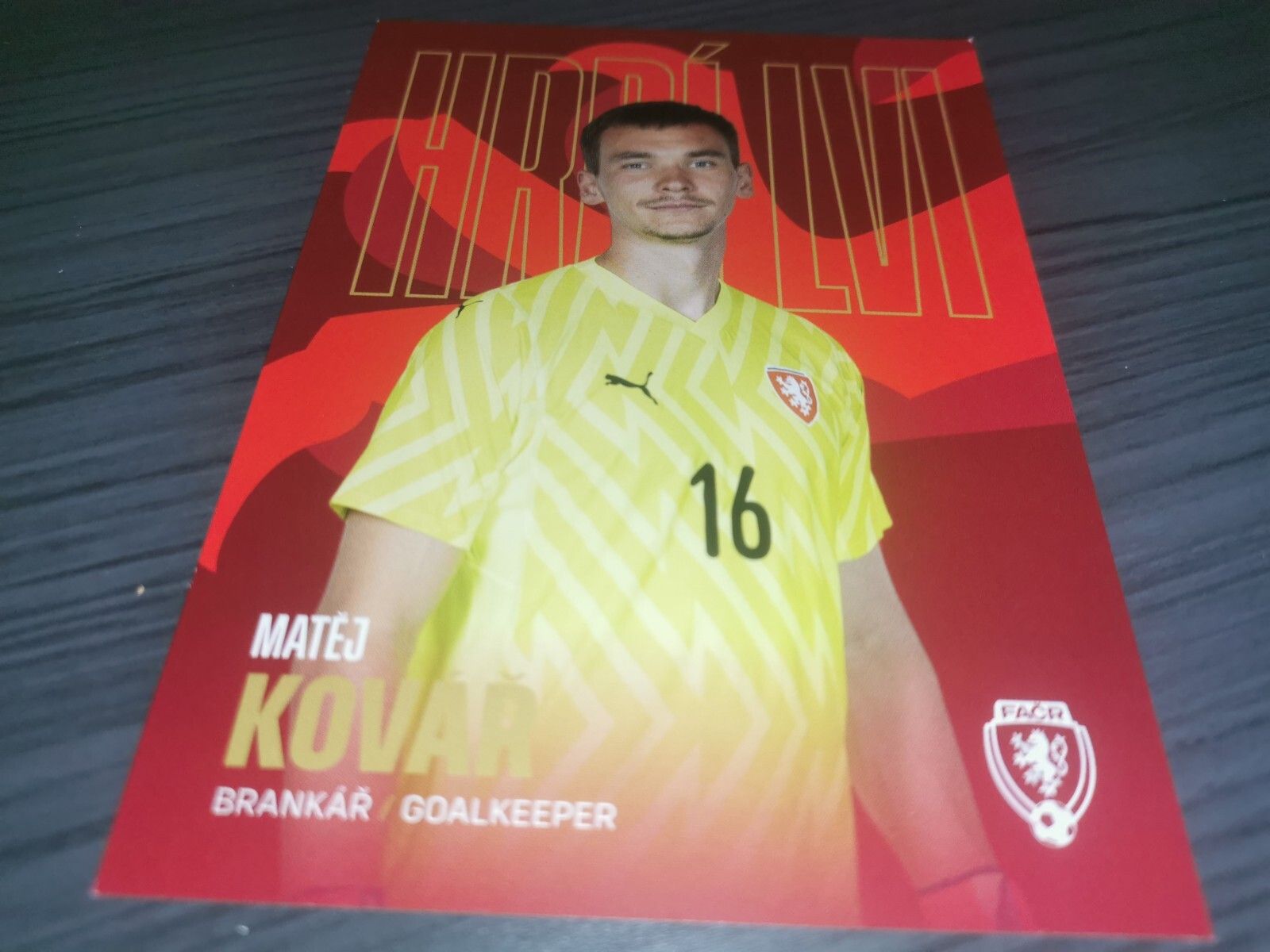 1600x1200 Matej Kovar Unsigned Czech Republic autograph card
