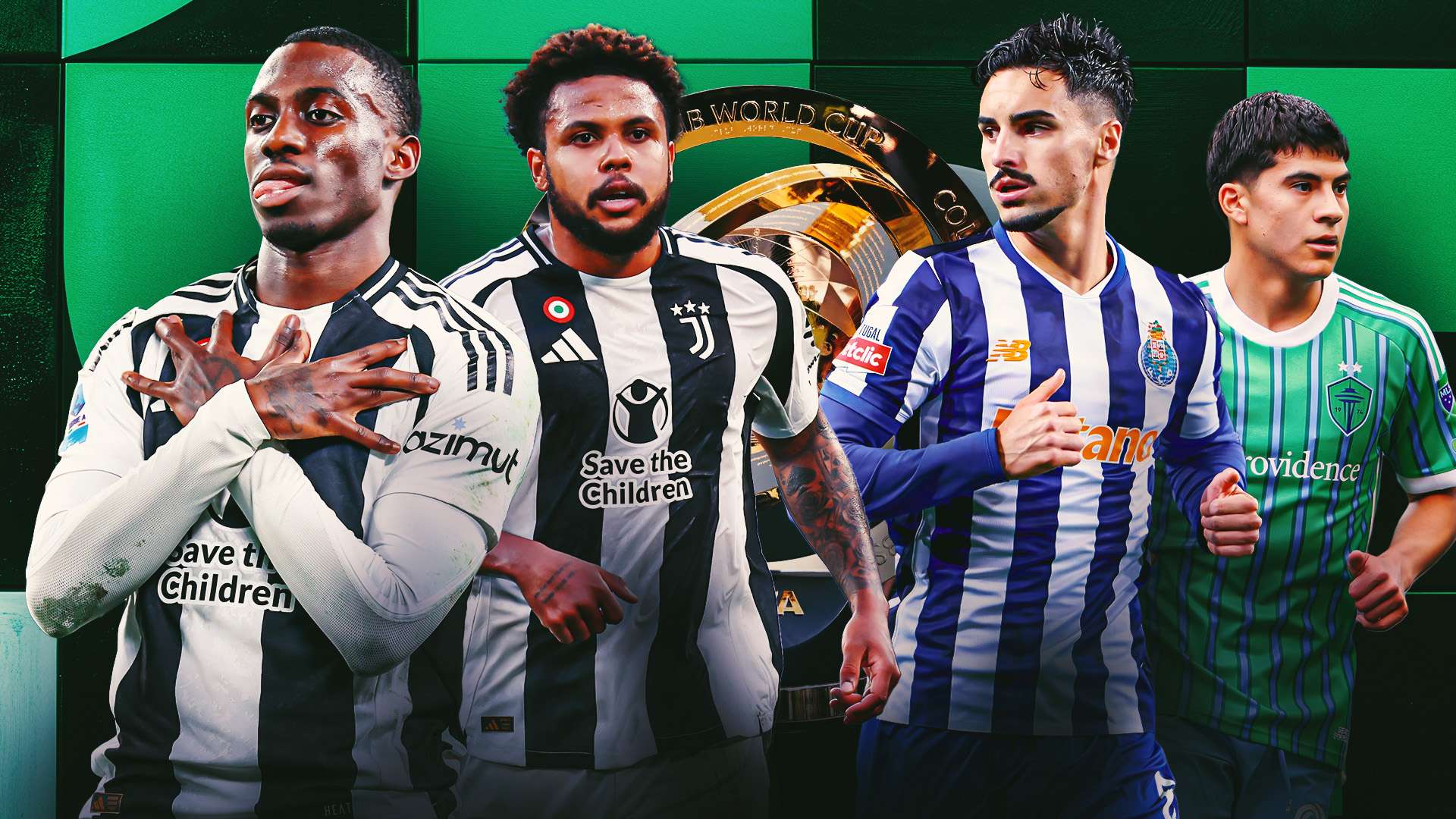 1920x1080 Juventus' Weston McKennie and Tim Weah, Porto's Stephen Eustaquio among CONCACAF players to watch at Club World Cup. Goal.com US