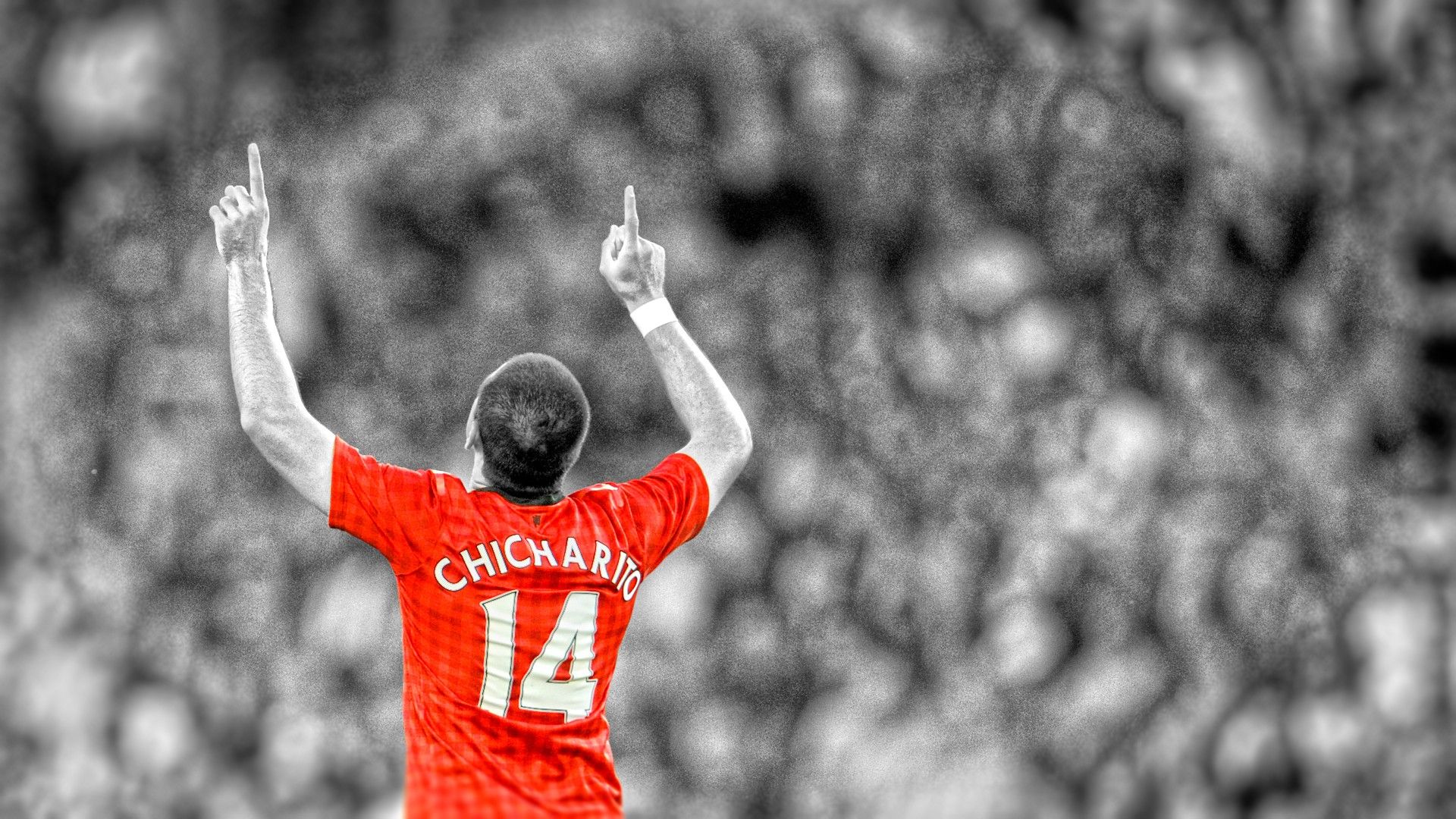 1920x1080 Phone wallpaper: Sports, Javier Hernandez, Mexican, Soccer 436404