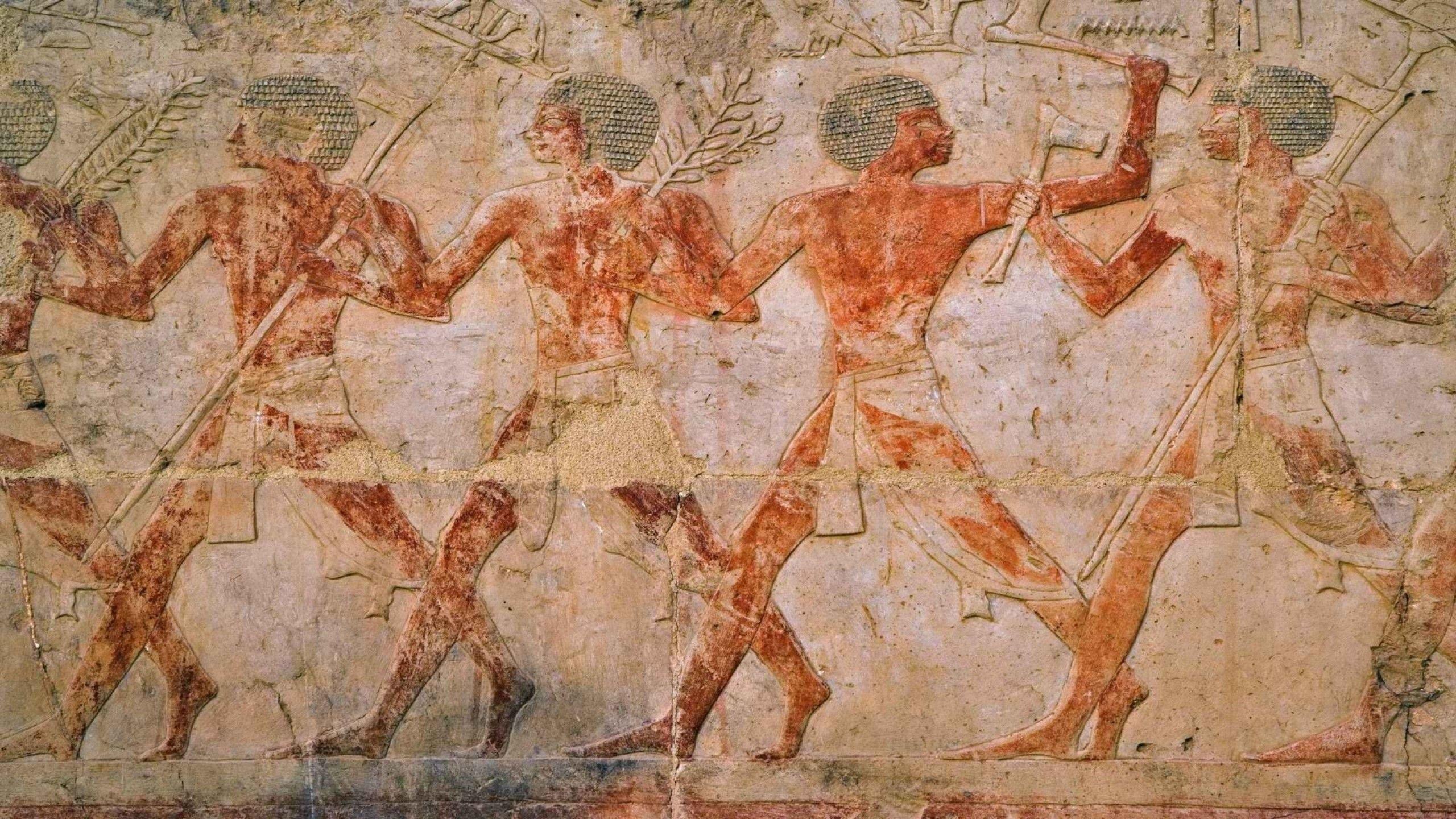 2560x1440 Egyptian Art Wallpaper