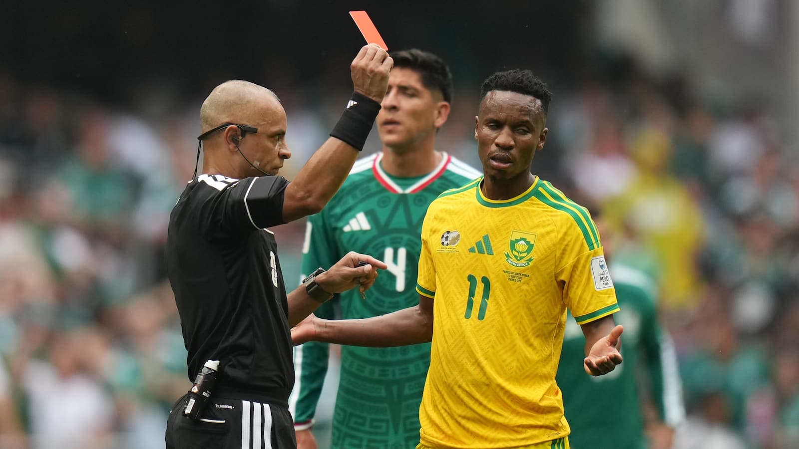 1600x900 red cards mar opening World Cup match between Mexico and South Africa Washington Post
