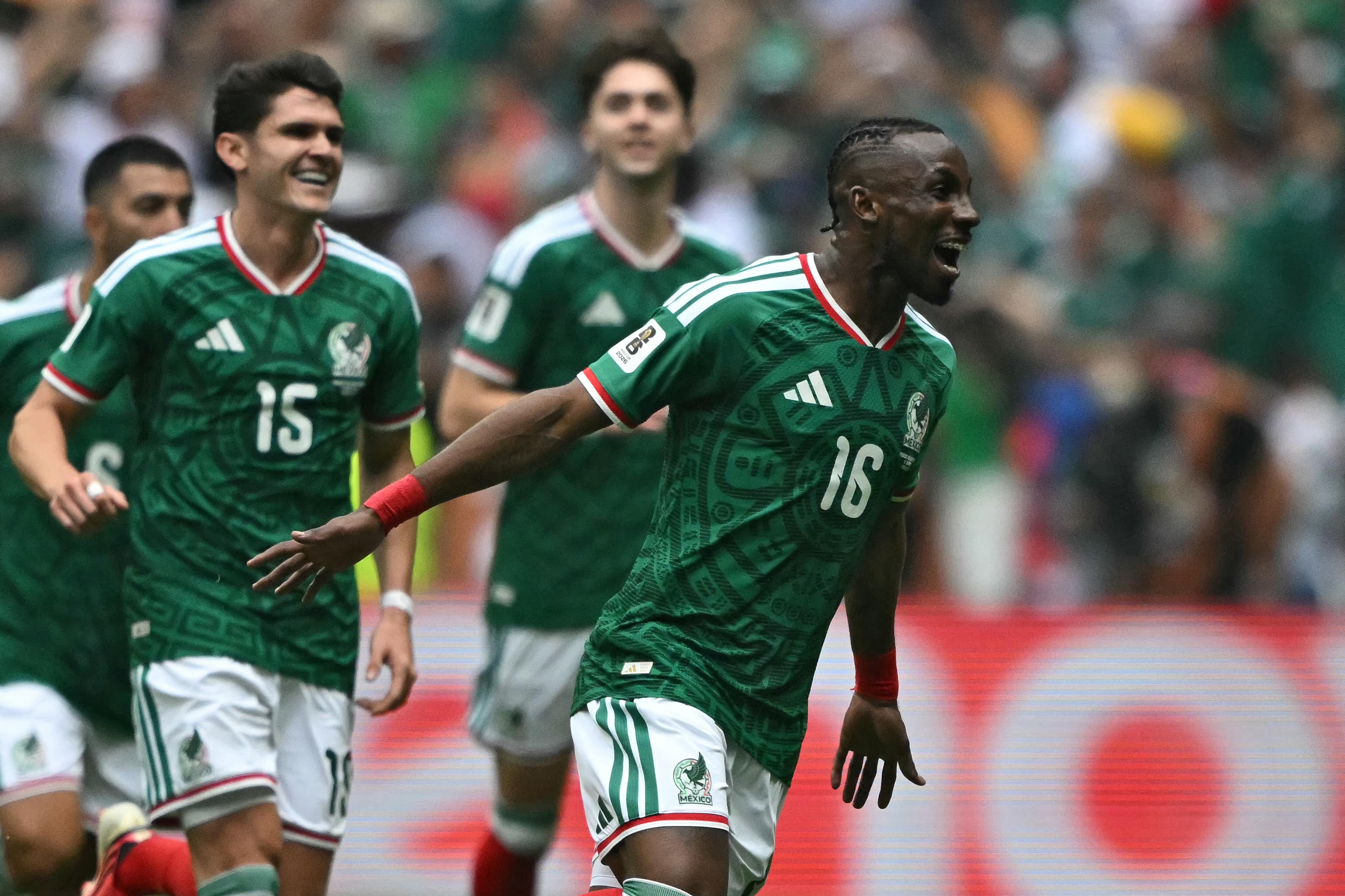 8256x5504 Mexico defeats South Africa in the 2026 World Cup's opening match. FMF State Of Mind